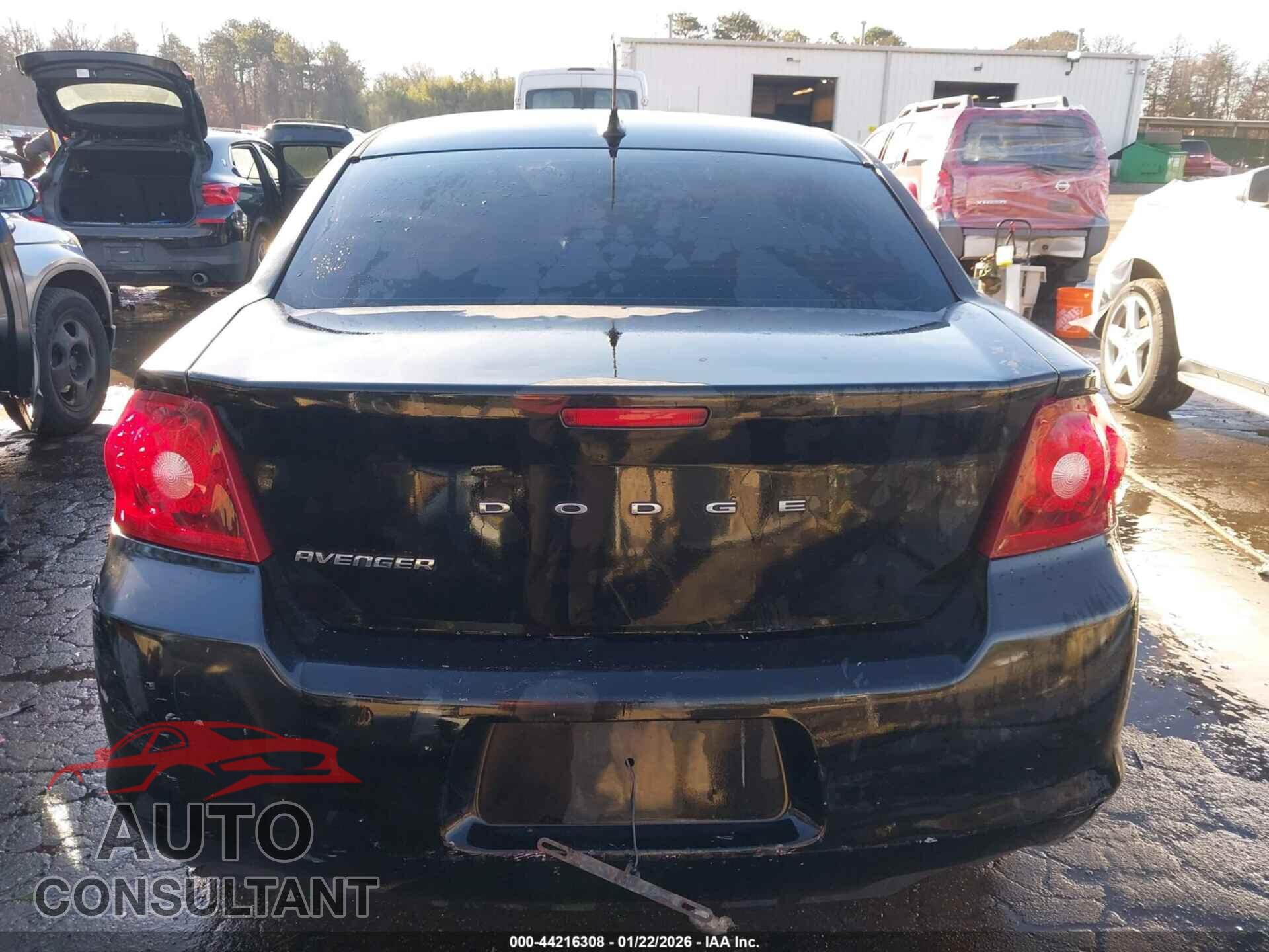 DODGE AVENGER 2013 - 1C3CDZAB2DN589376