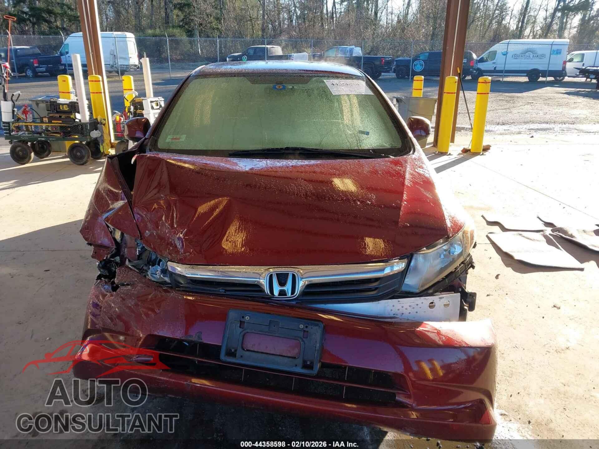 HONDA CIVIC 2012 - 2HGFB2F54CH537331