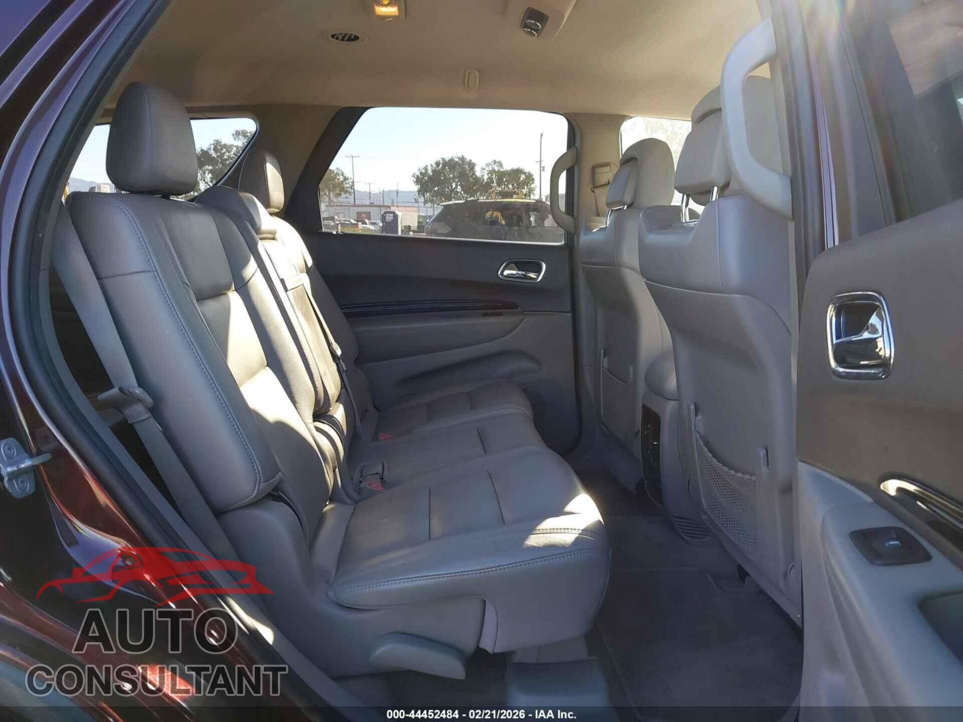 DODGE DURANGO 2012 - 1C4RDHDG6CC308374