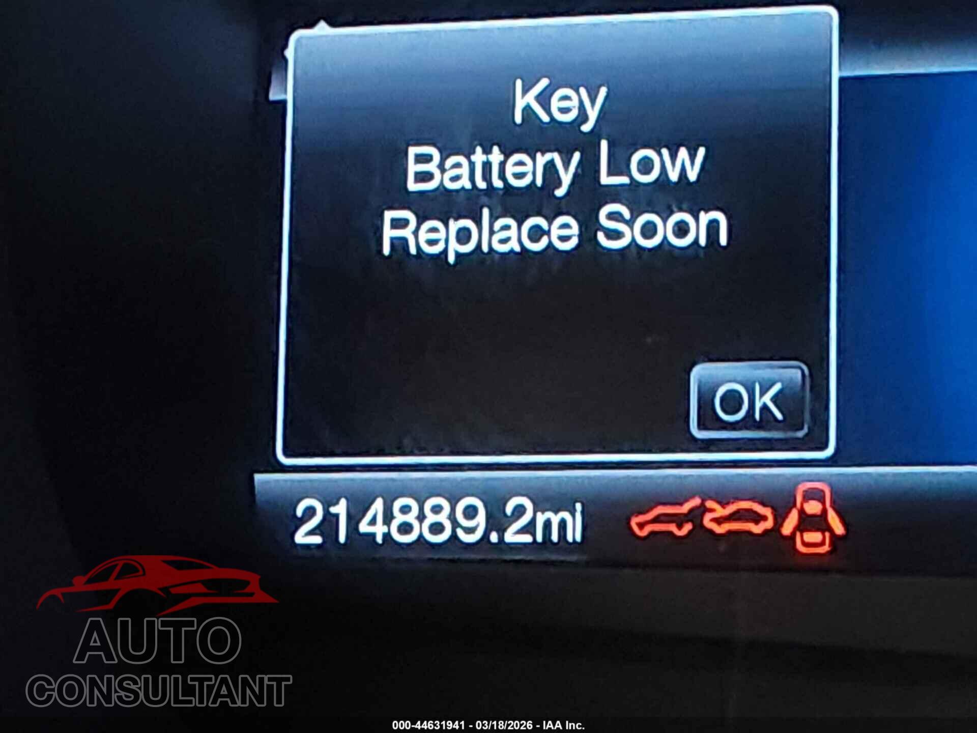FORD EDGE 2015 - 2FMTK4J93FBC34275