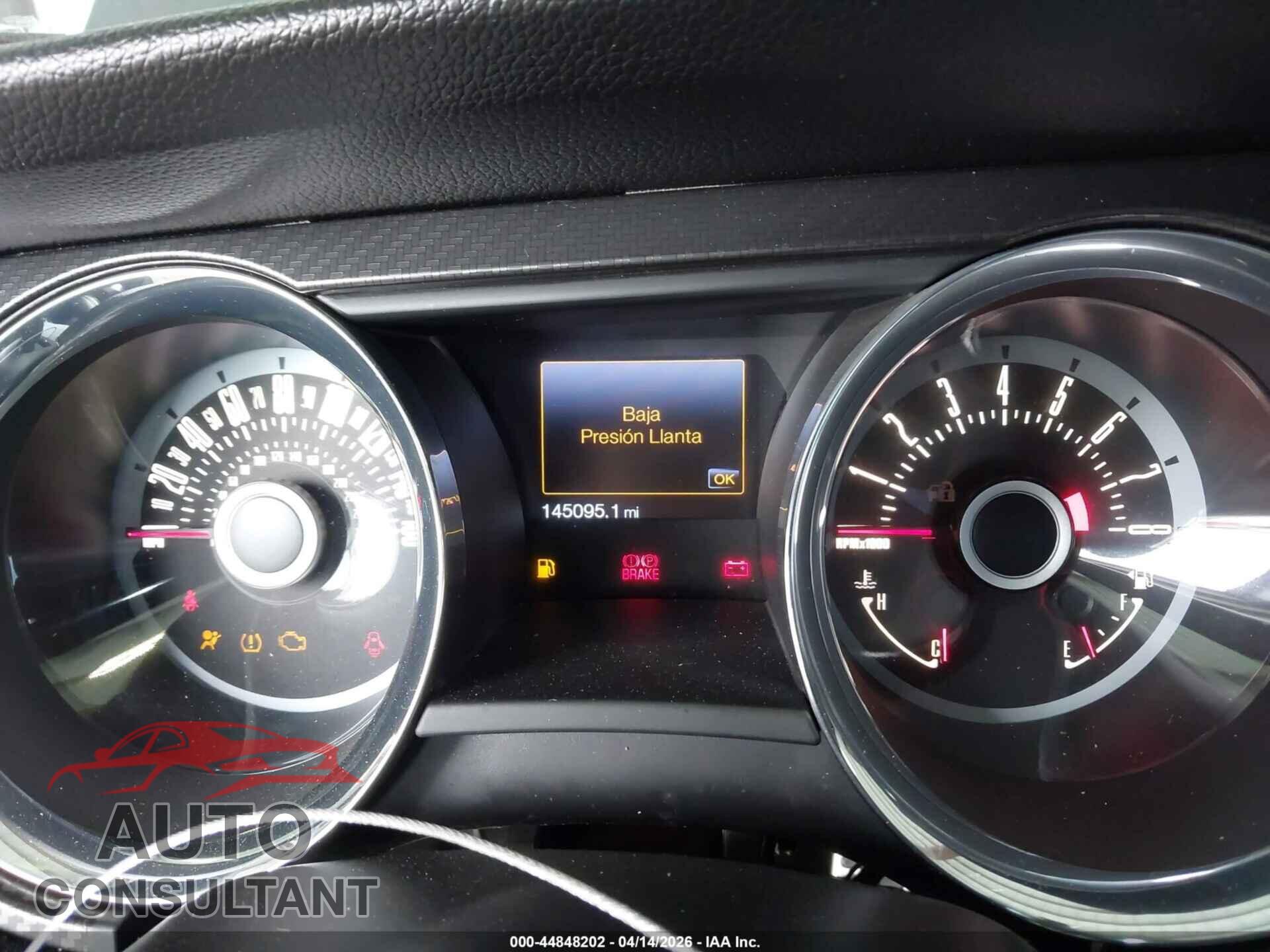 FORD MUSTANG 2013 - 1ZVBP8CF5D5265585
