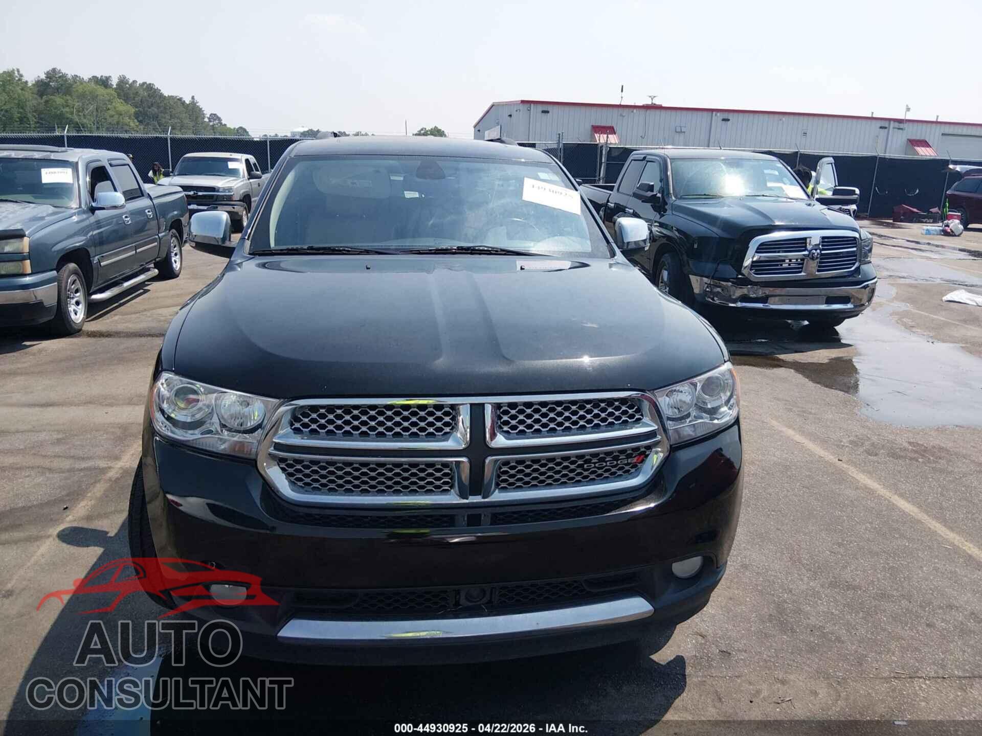 DODGE DURANGO 2012 - 1C4SDHET7CC260574