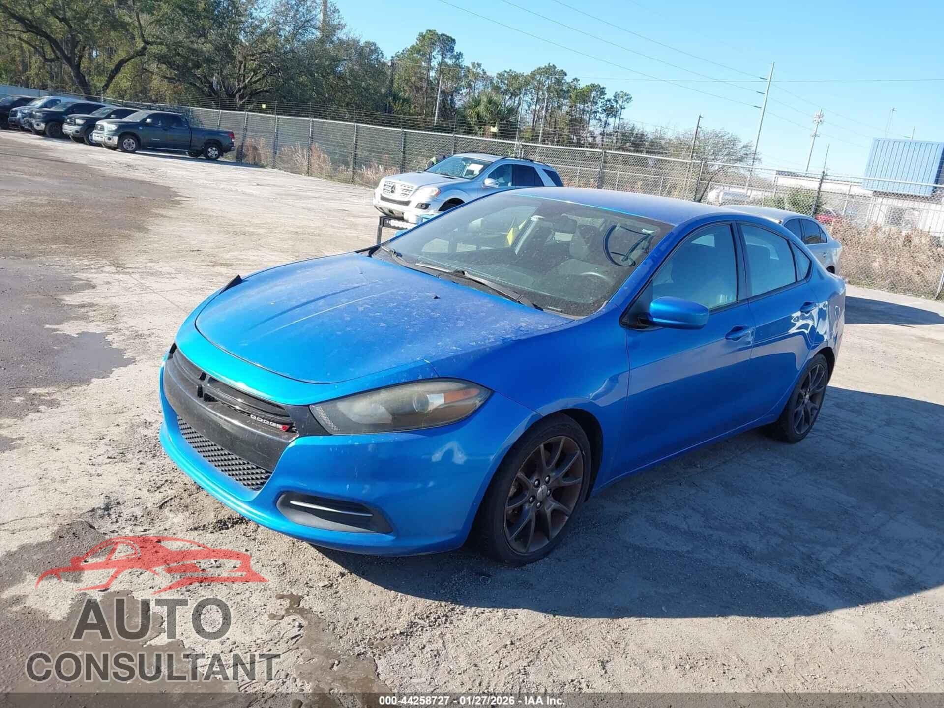 DODGE DART 2016 - 1C3CDFAA6GD607829