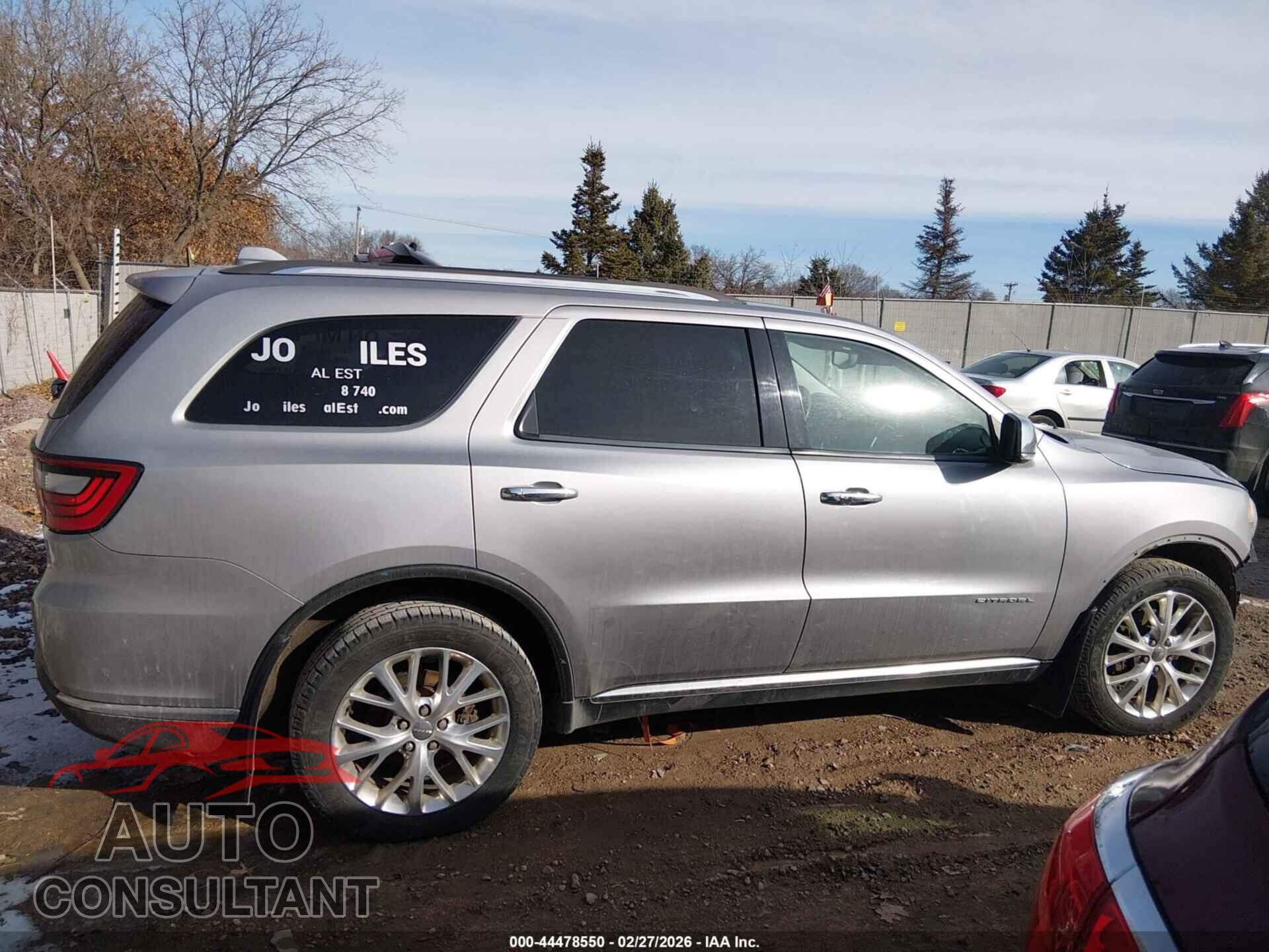 DODGE DURANGO 2014 - 1C4RDJEG8EC434342