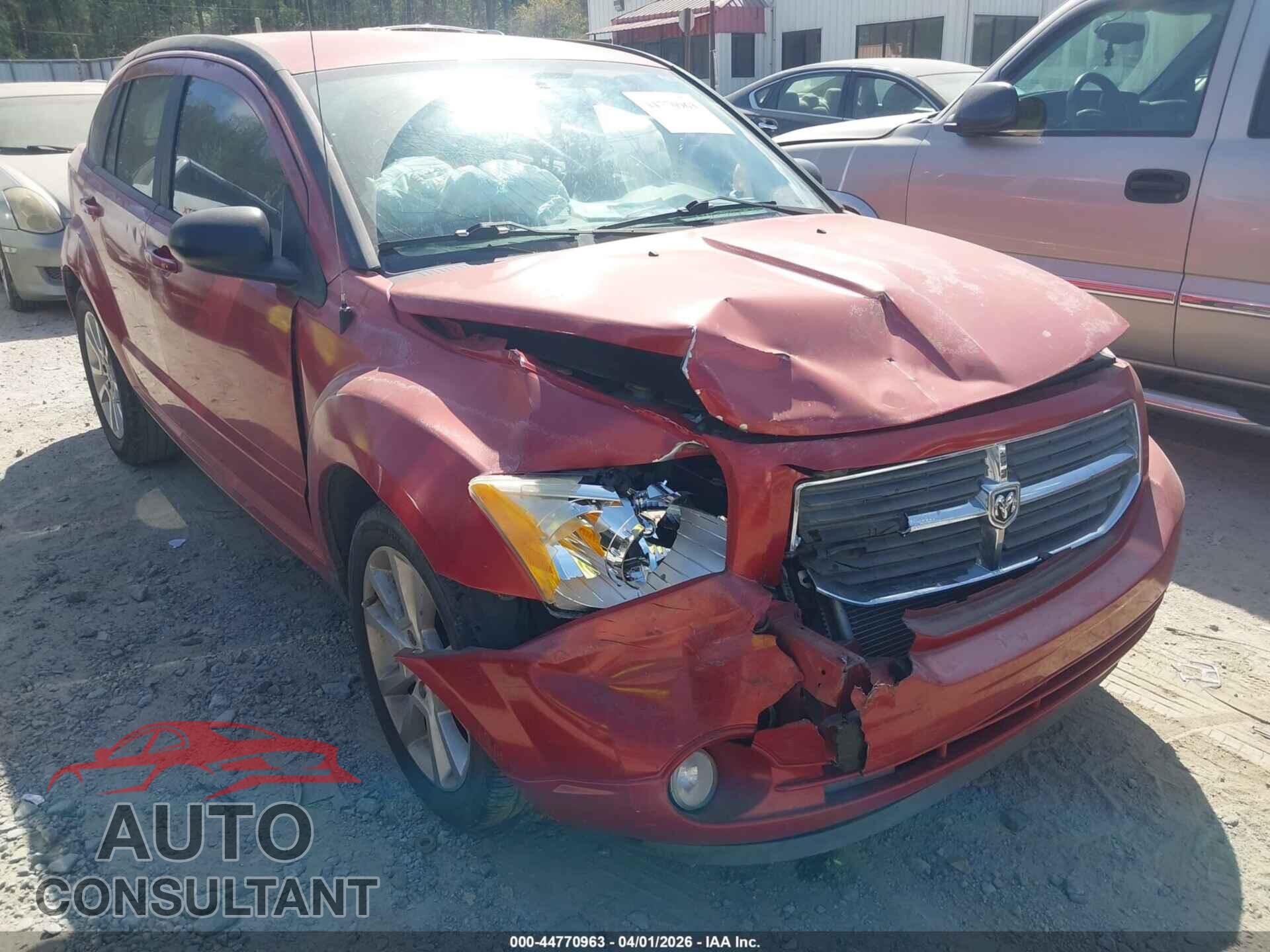DODGE CALIBER 2012 - 1C3CDWEA6CD529346