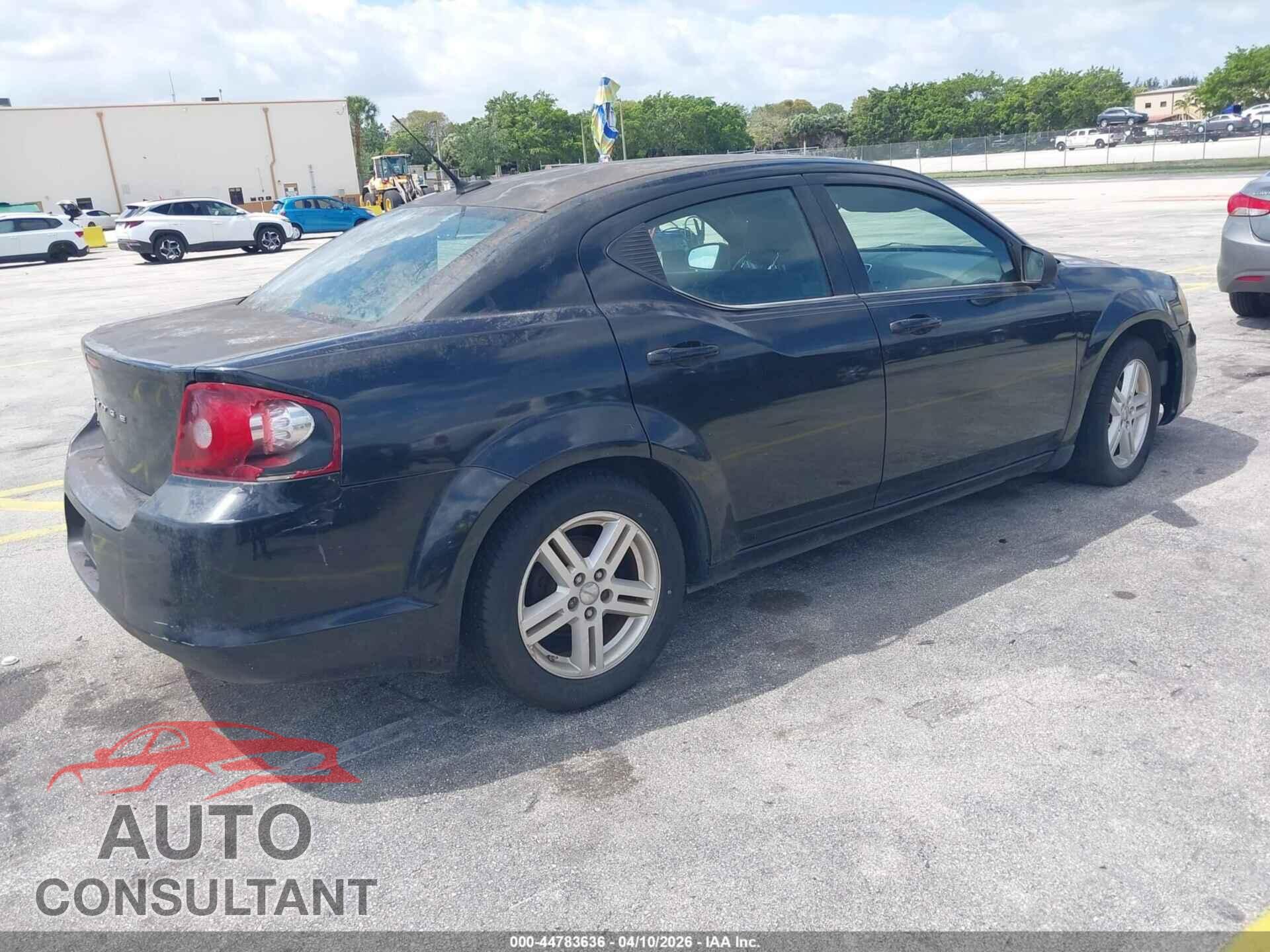 DODGE AVENGER 2011 - 1B3BD1FB2BN501930