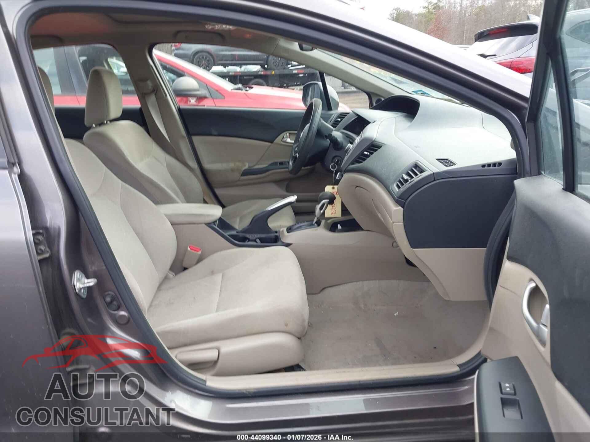 HONDA CIVIC 2012 - 19XFB2F87CE332042