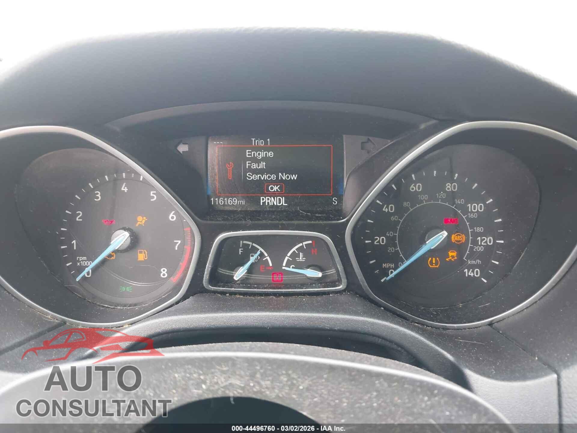 FORD FOCUS 2016 - 1FADP3F21GL243869