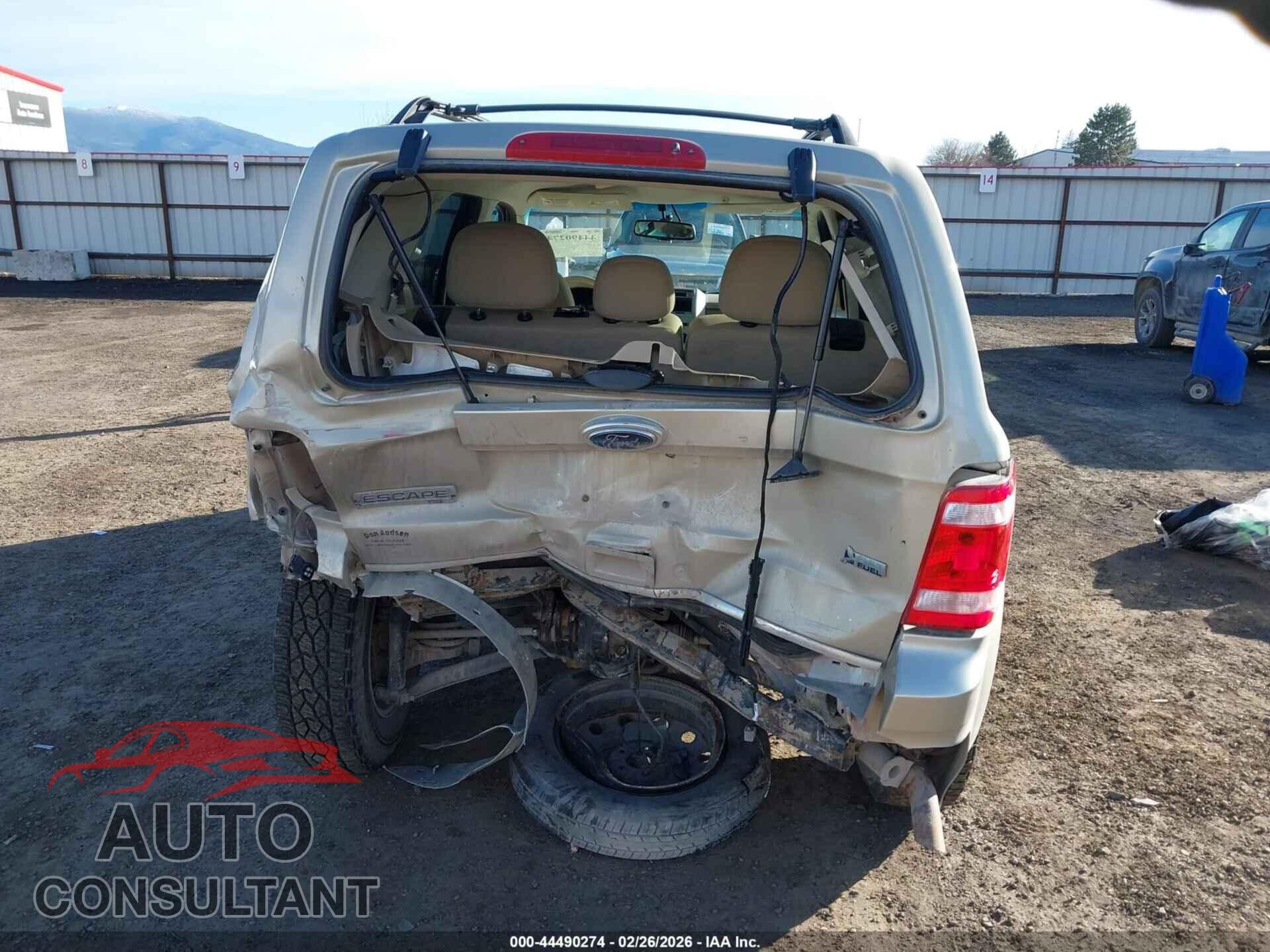 FORD ESCAPE 2011 - 1FMCU9DG1BKB30420