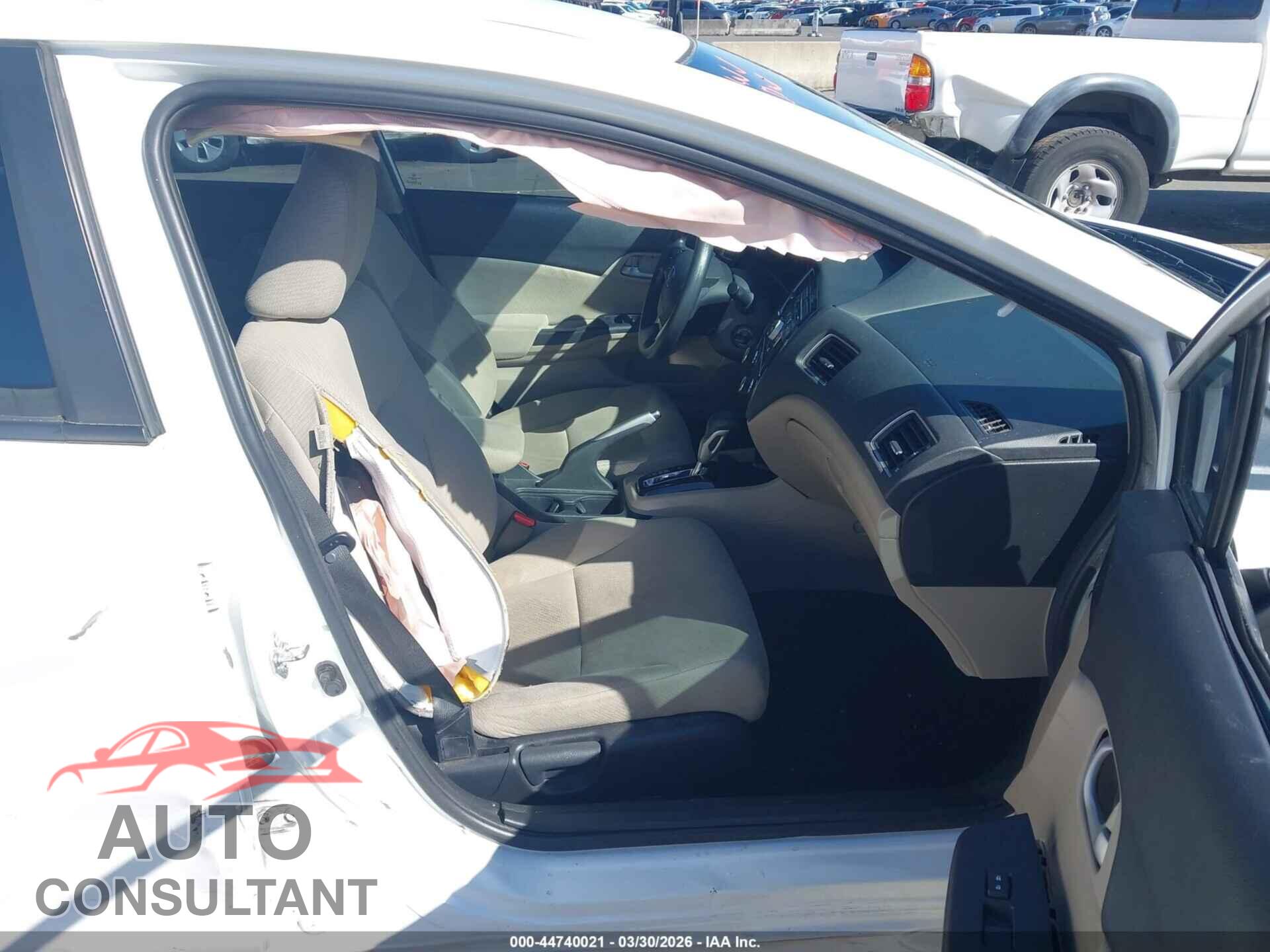 HONDA CIVIC 2013 - 19XFB2F52DE236231