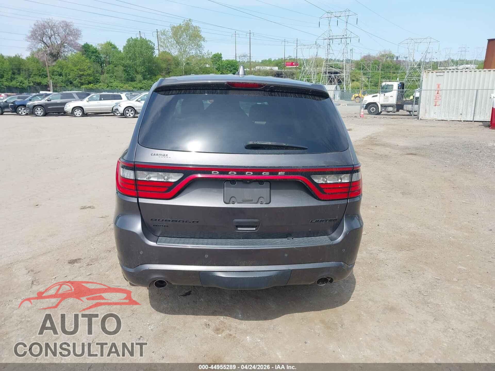 DODGE DURANGO 2015 - 1C4RDJDGXFC843283