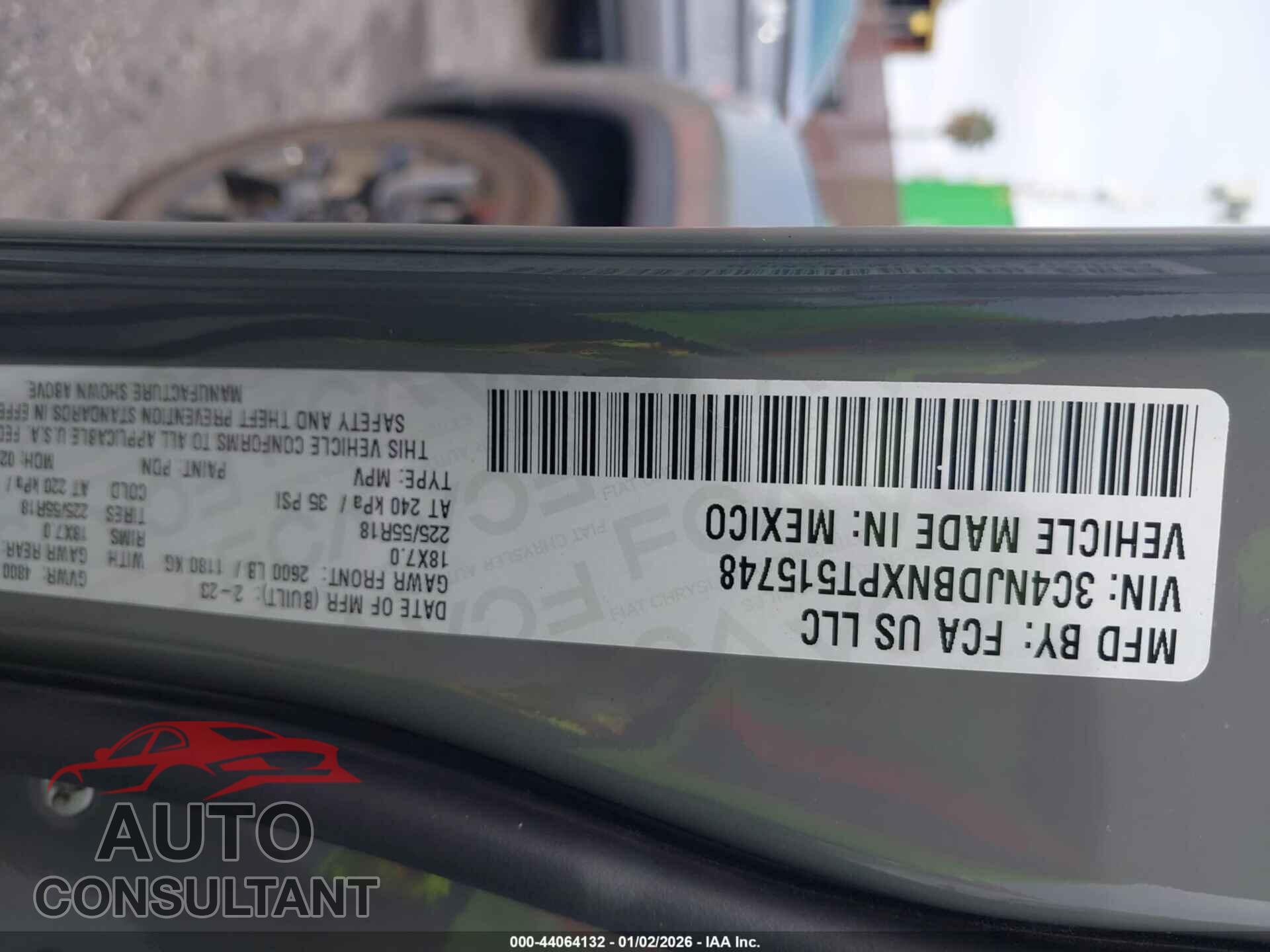 JEEP COMPASS 2023 - 3C4NJDBNXPT515748