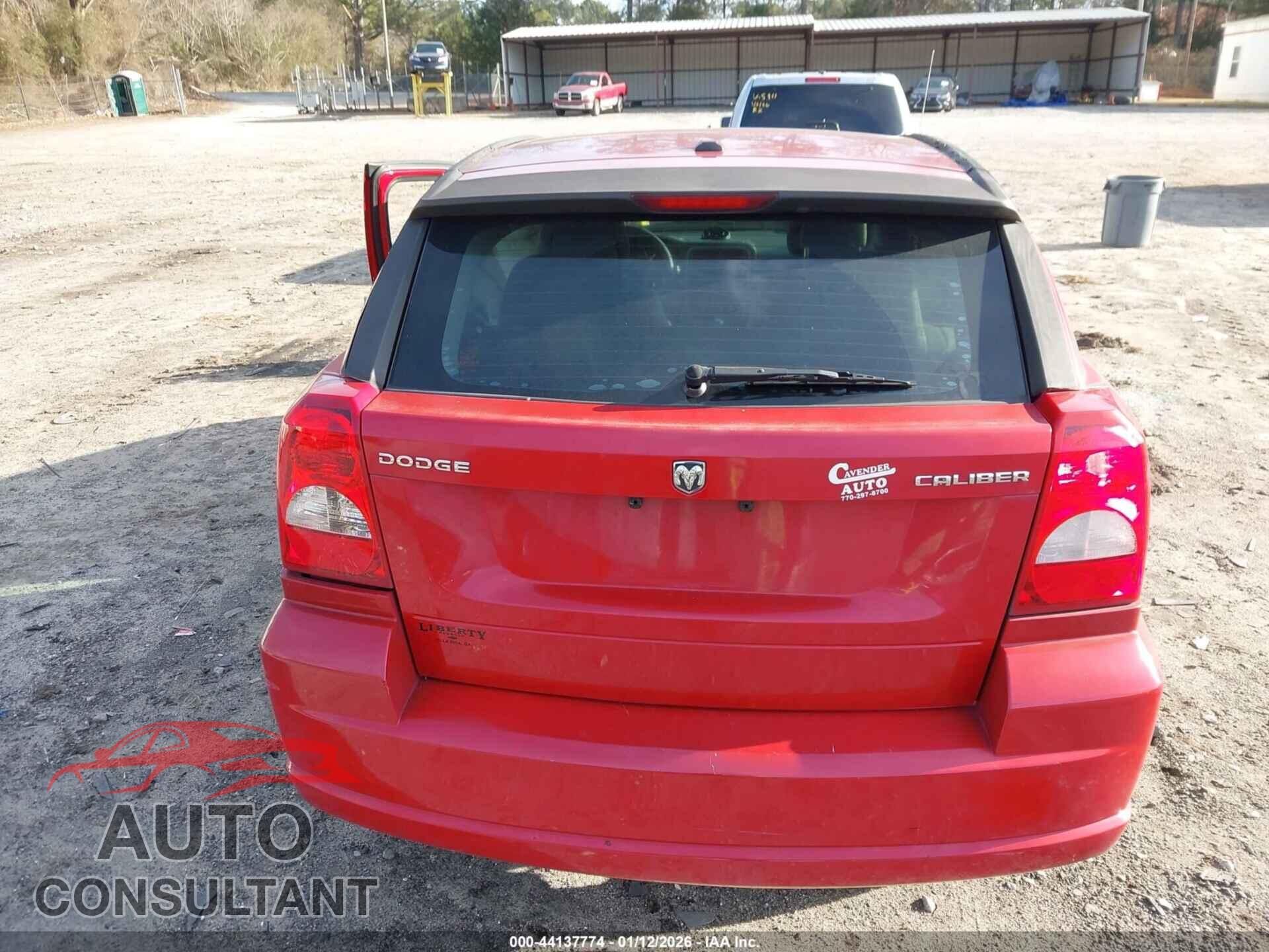 DODGE CALIBER 2012 - 1C3CDWDA7CD536873