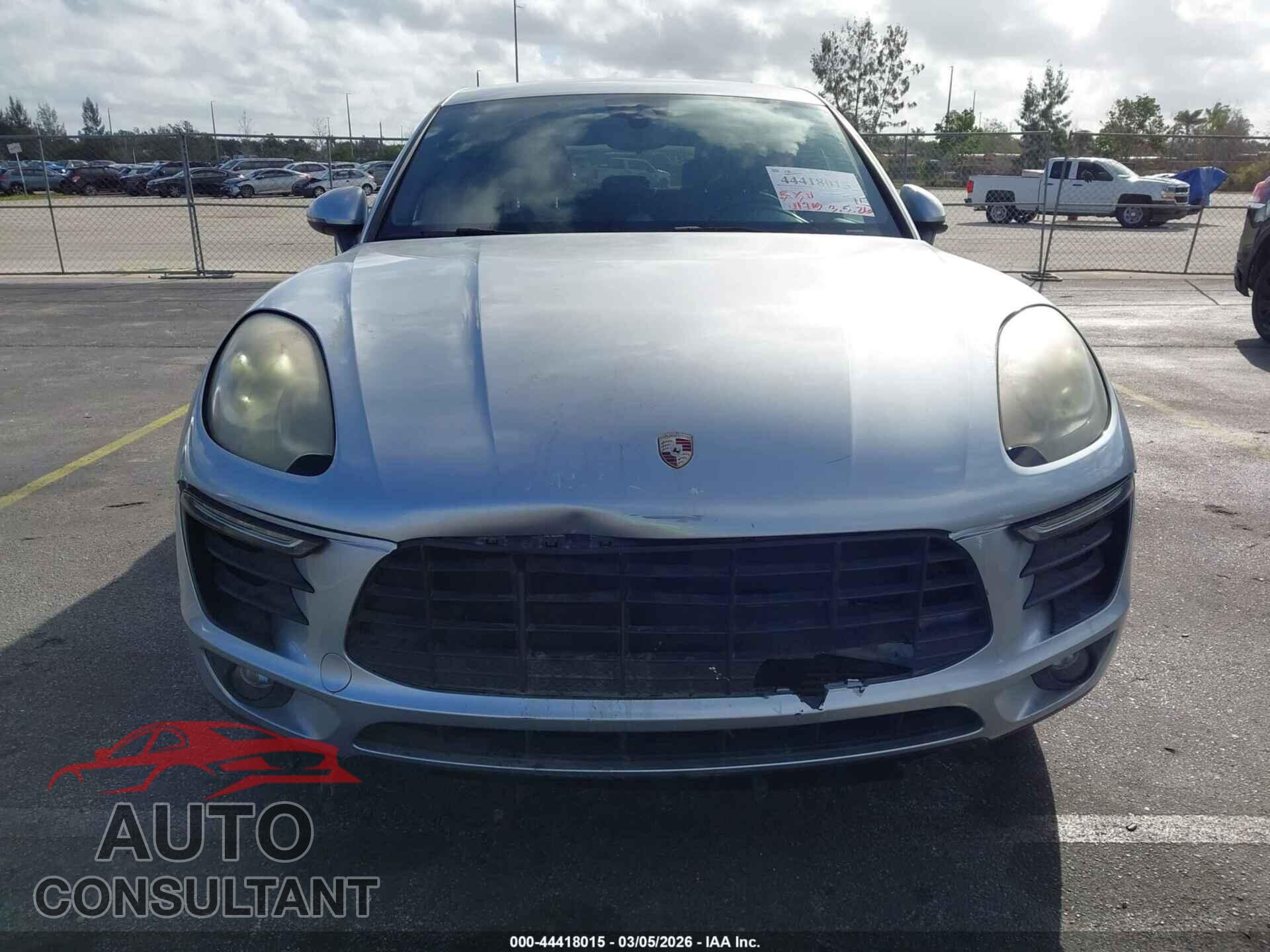 PORSCHE MACAN 2017 - WP1AA2A5XHLB04351