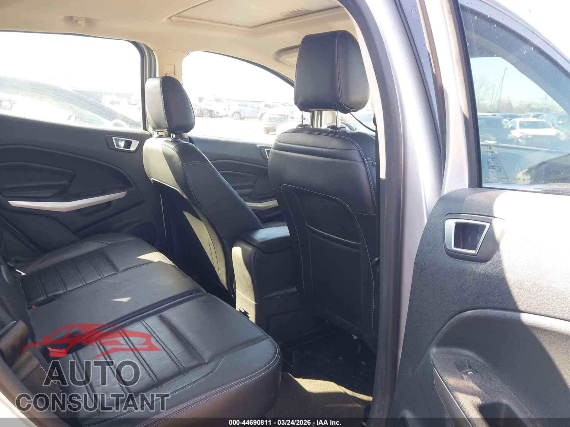 FORD ECOSPORT 2020 - MAJ6S3KL0LC316293