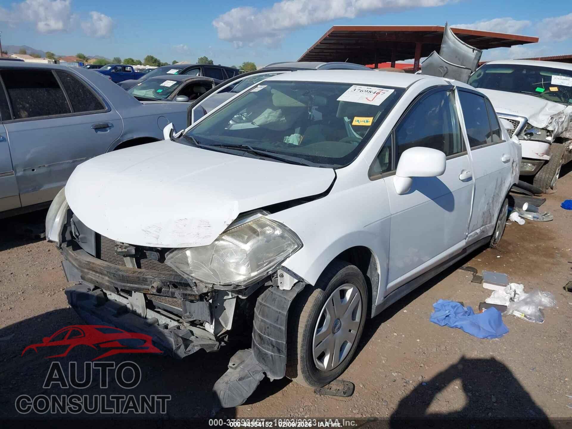NISSAN VERSA 2011 - 3N1BC1AP2BL444152