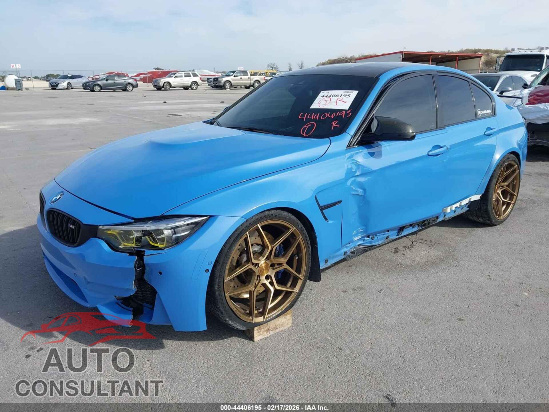 BMW M3 2018 - WBS8M9C52J5J78170