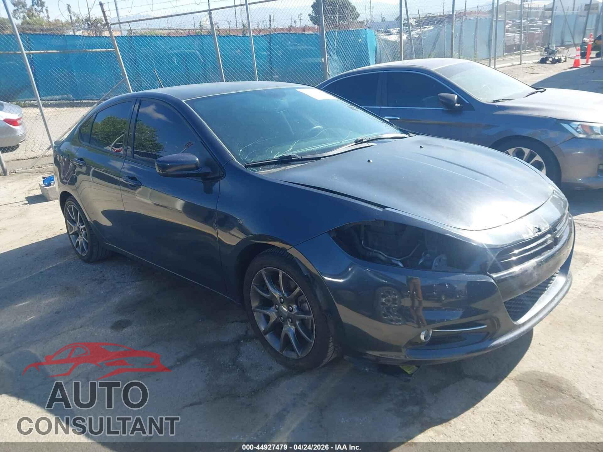 DODGE DART 2014 - 1C3CDFBB8ED719763