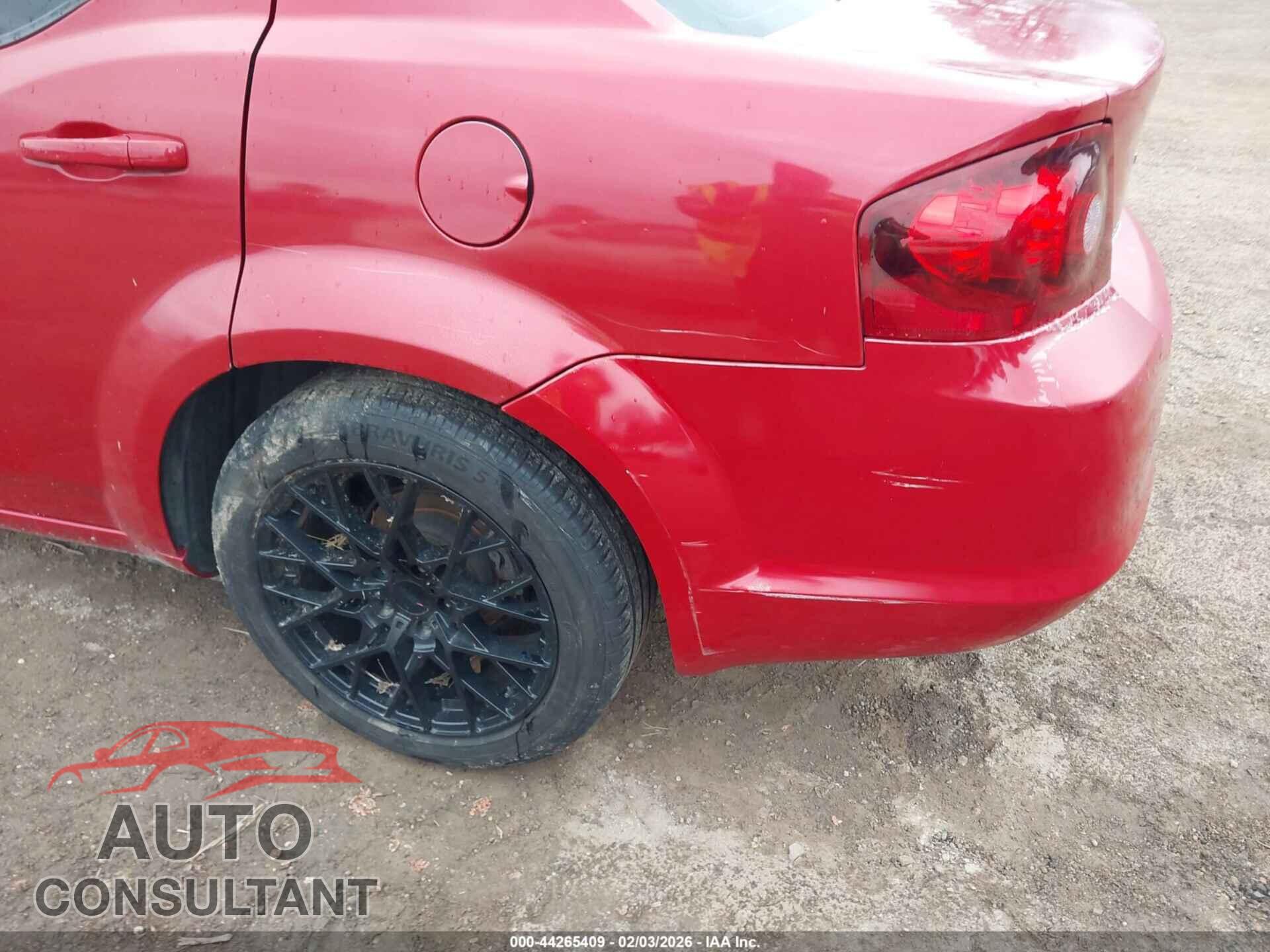 DODGE AVENGER 2013 - 1C3CDZAG3DN760373