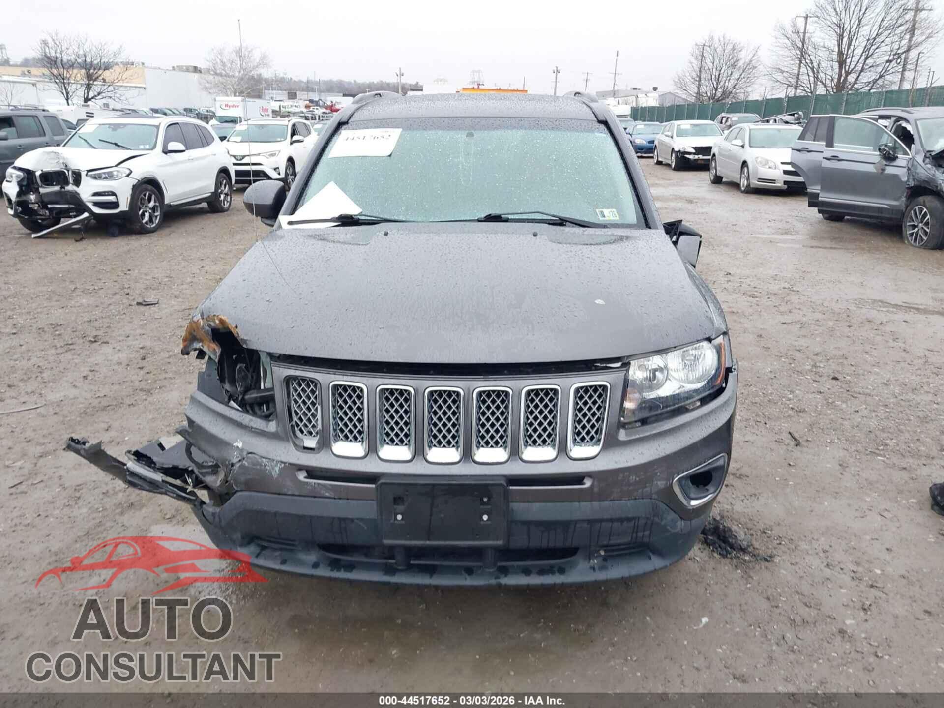 JEEP COMPASS 2017 - 1C4NJDEB7HD192896