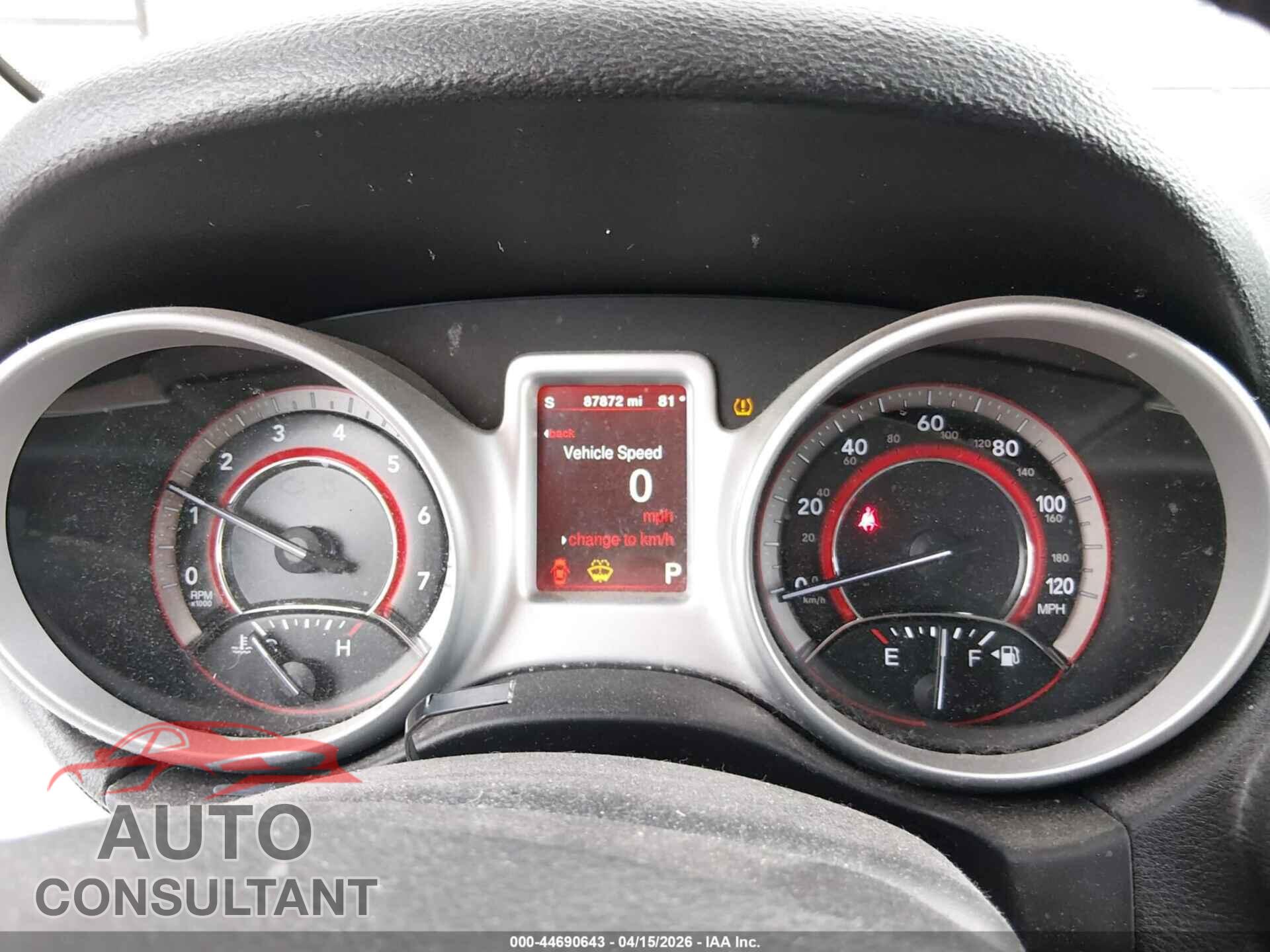 DODGE JOURNEY 2017 - 3C4PDCGB8HT564005