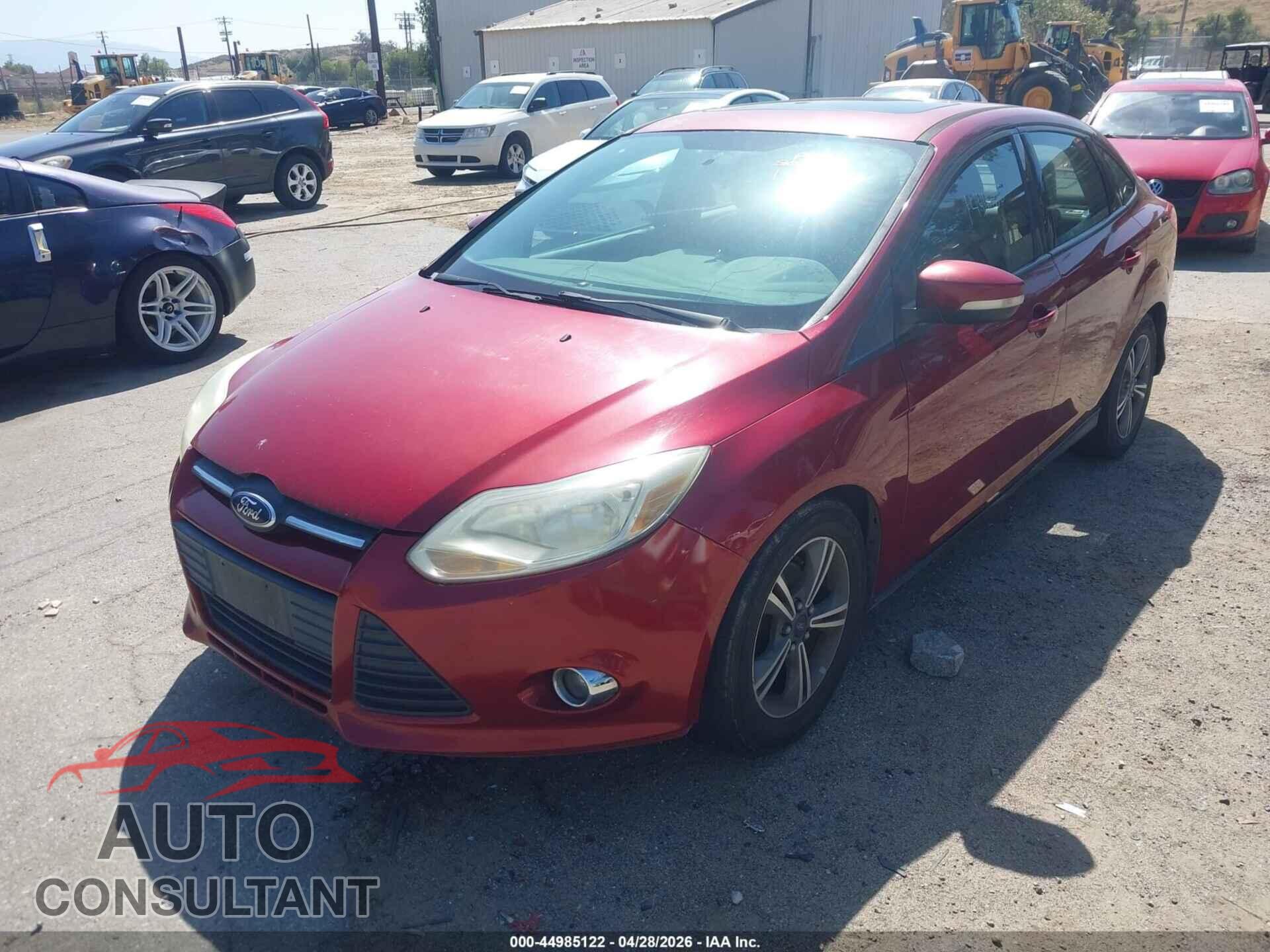 FORD FOCUS 2014 - 1FADP3F21EL321483