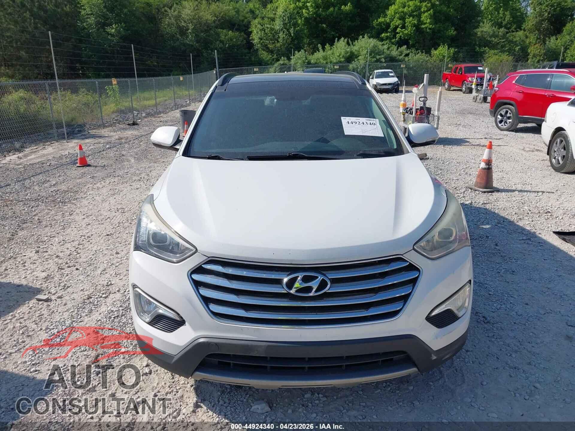HYUNDAI SANTA FE 2014 - KM8SR4HF7EU077507