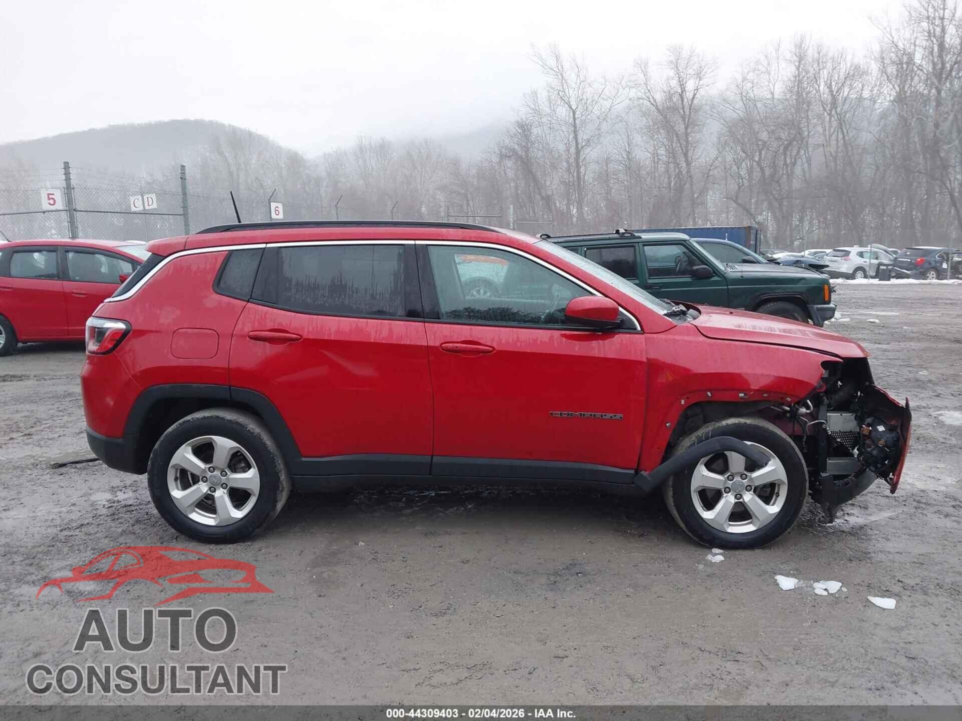 JEEP NEW COMPASS 2017 - 3C4NJDBB0HT680375