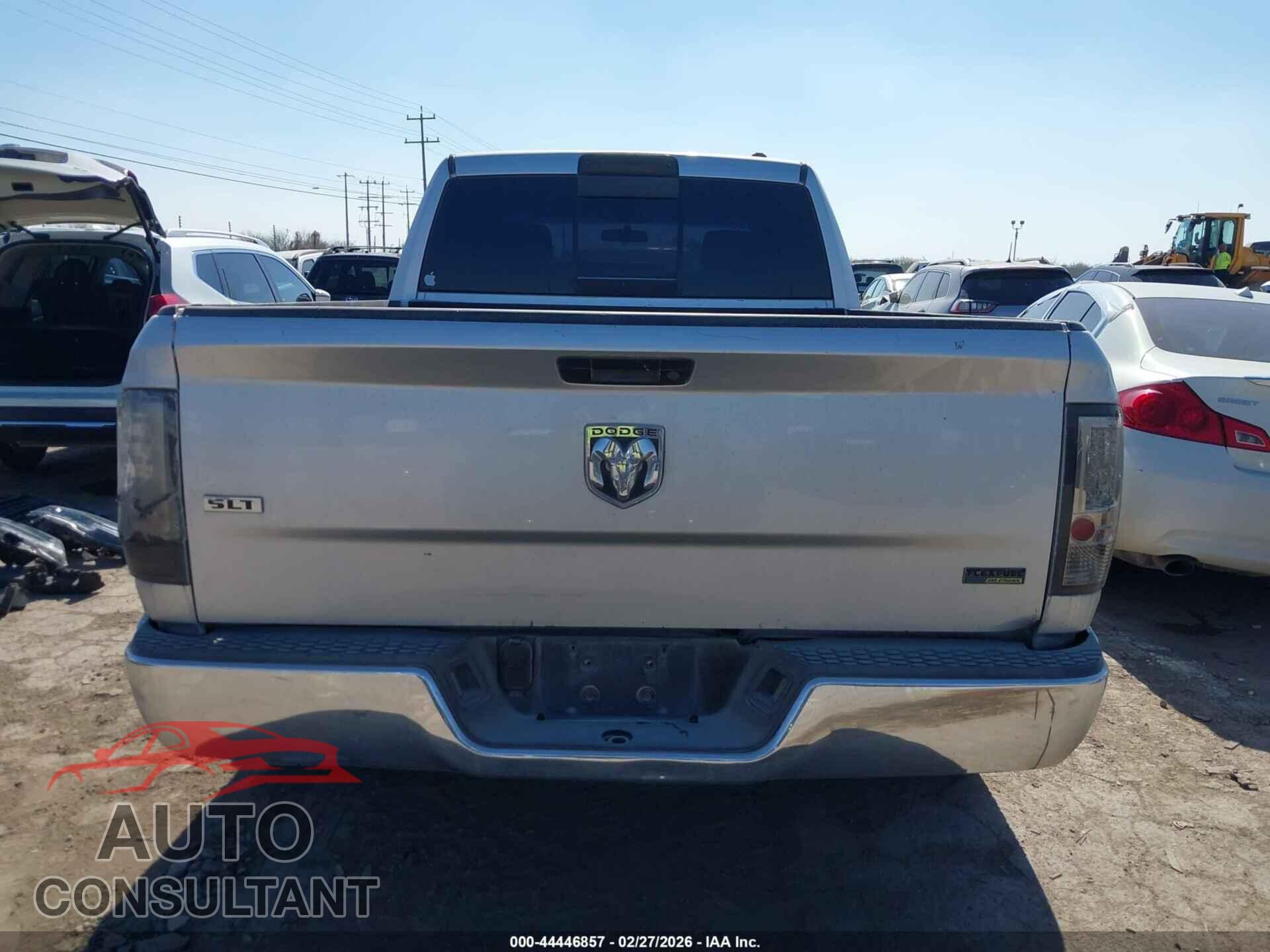 DODGE RAM 1500 2010 - 1D7RB1GP1AS111047
