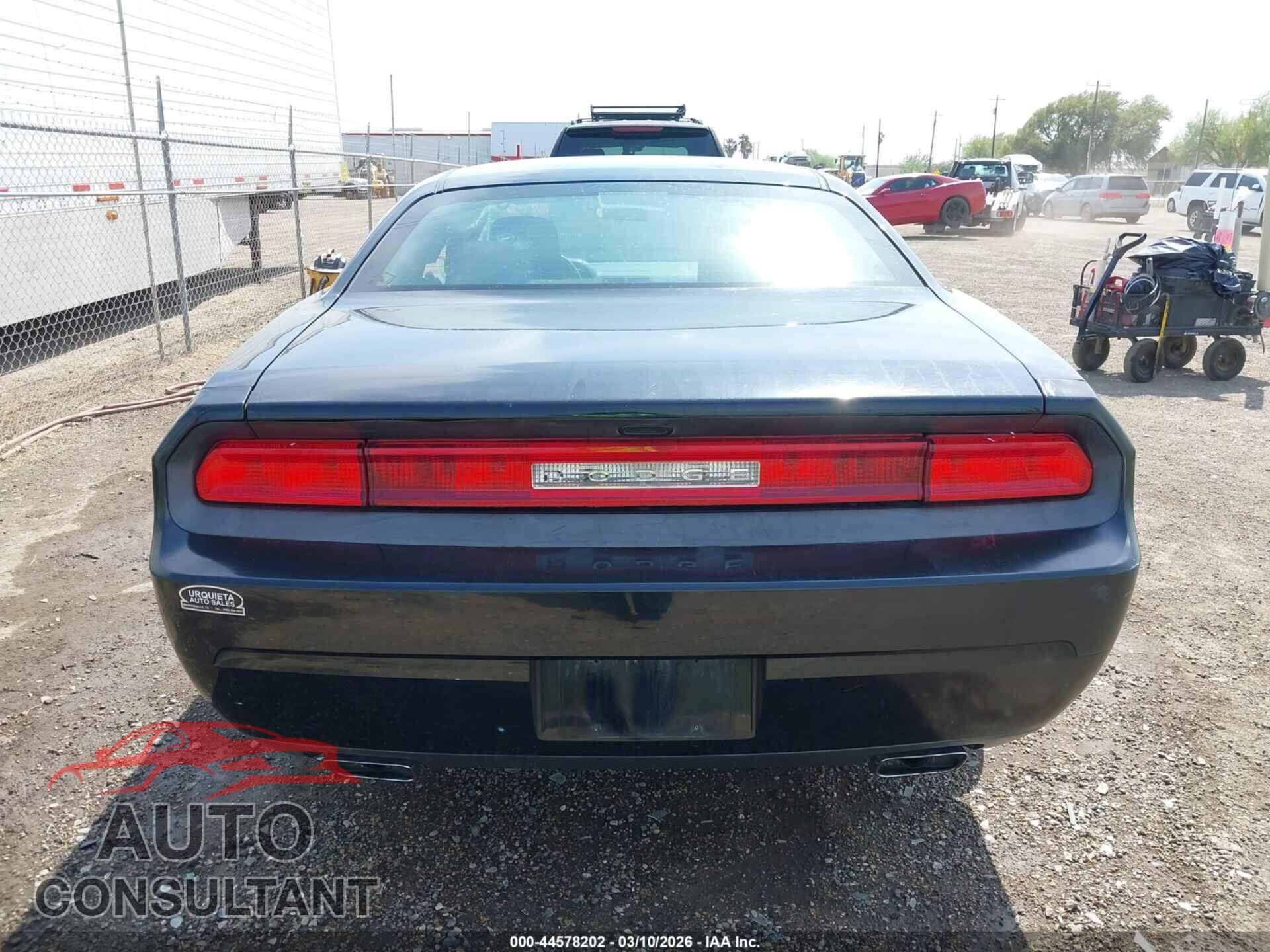 DODGE CHALLENGER 2012 - 2C3CDYAG0CH232243