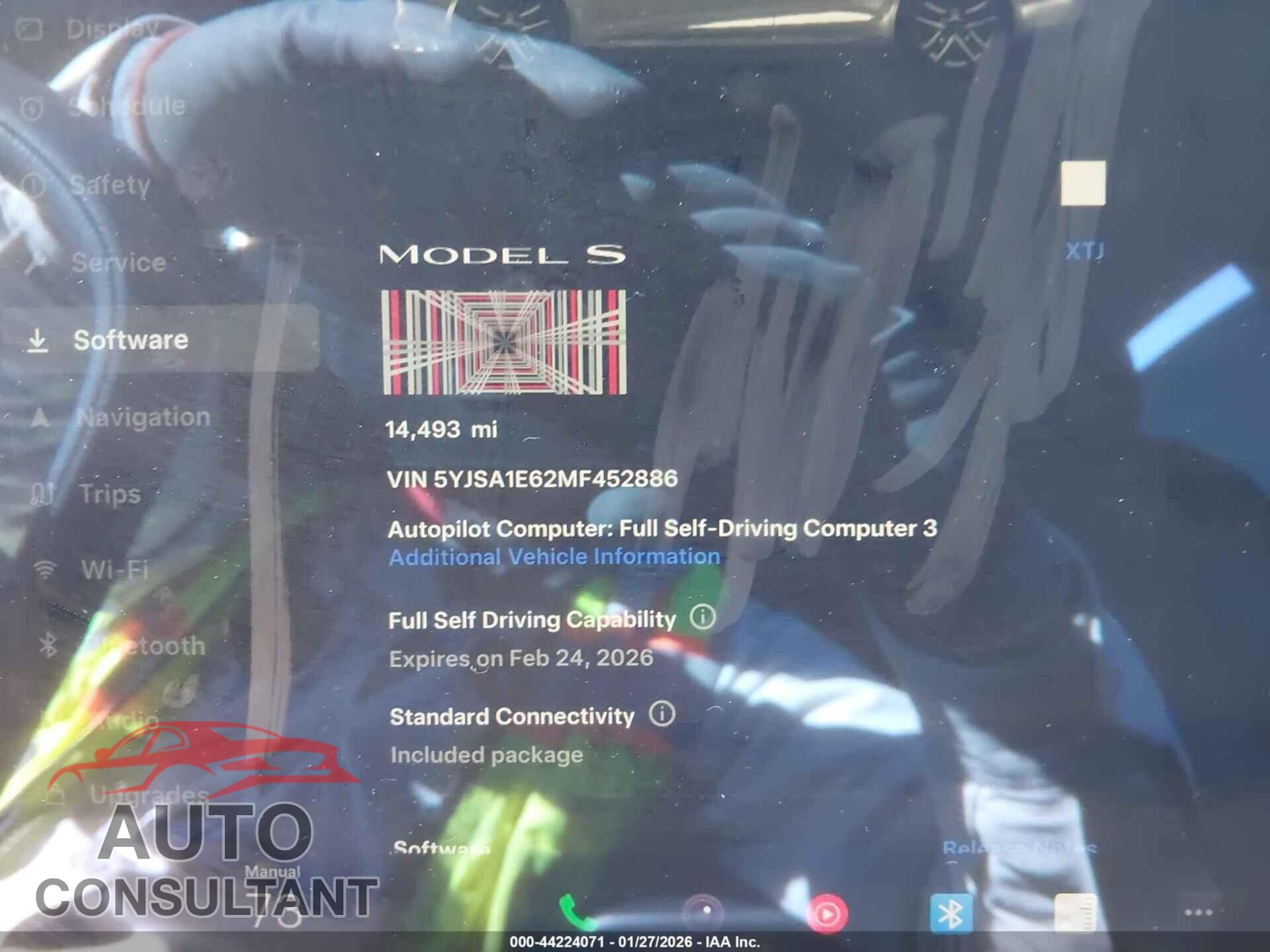 TESLA MODEL S 2021 - 5YJSA1E62MF452886