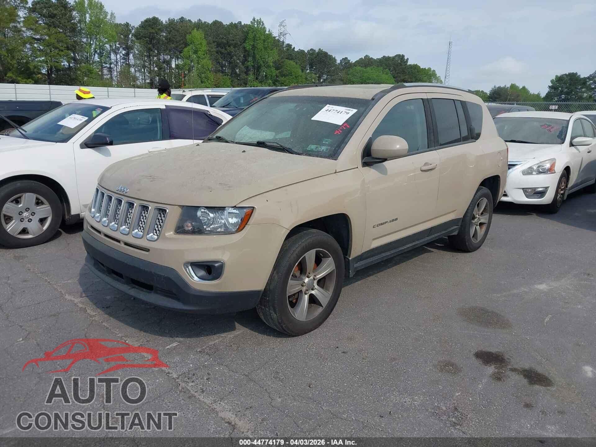 JEEP COMPASS 2017 - 1C4NJDEB8HD110349