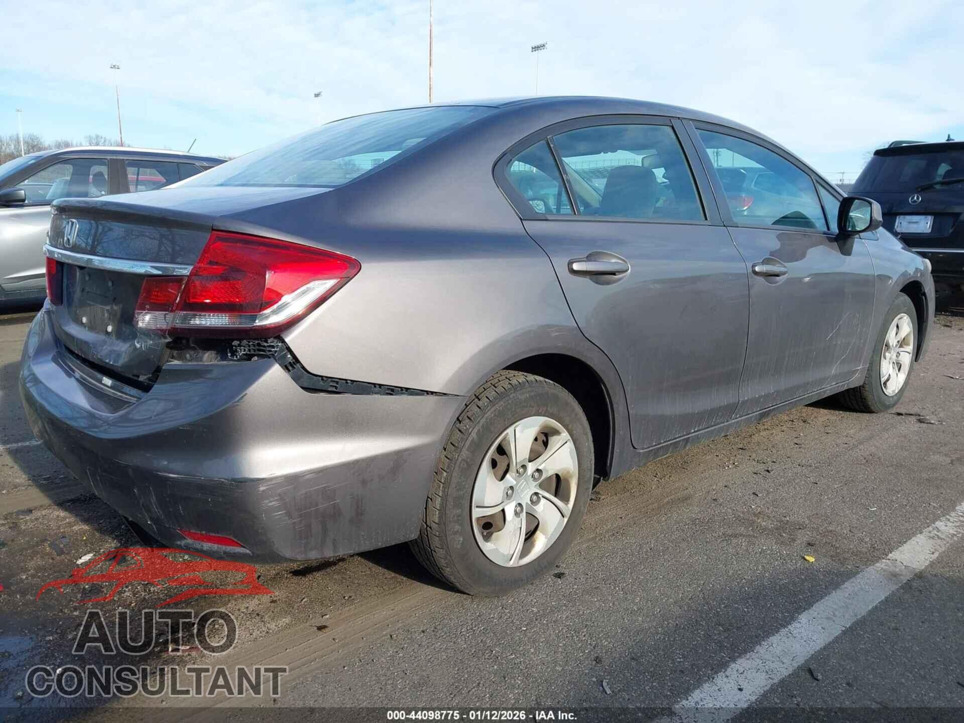 HONDA CIVIC 2013 - 19XFB2F5XDE239460