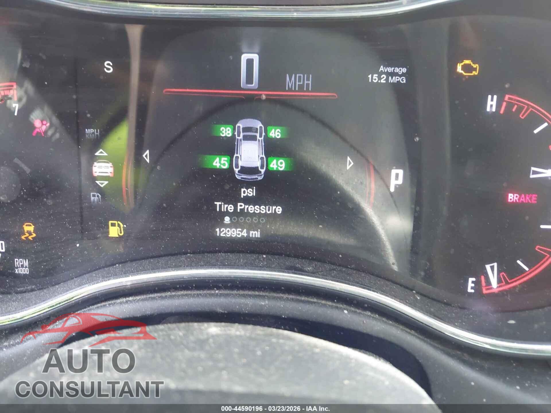 DODGE DURANGO 2015 - 1C4SDJCTXFC746097