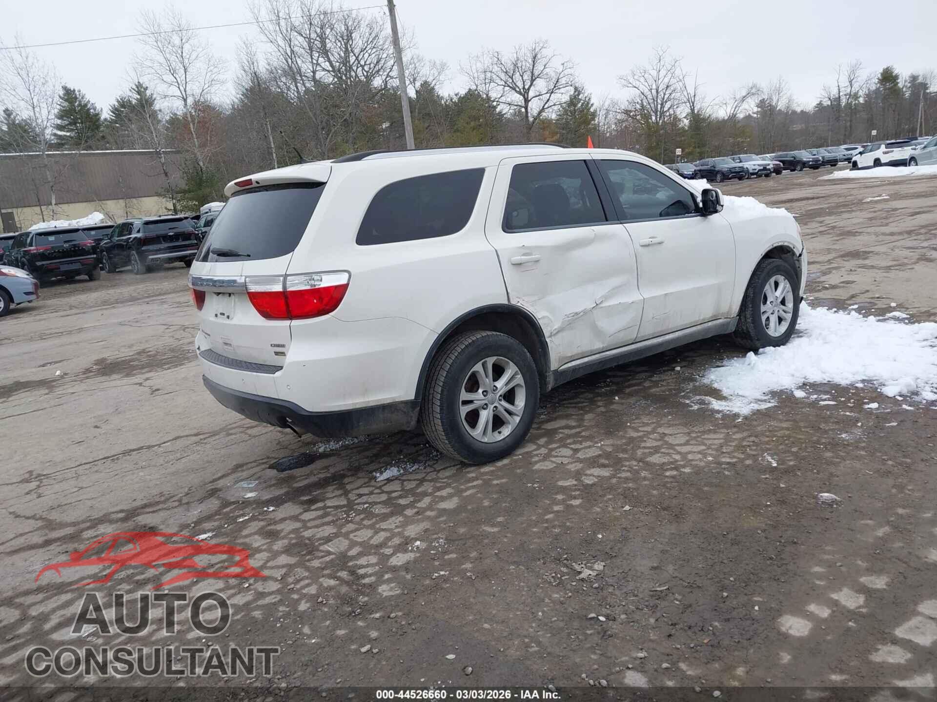 DODGE DURANGO 2012 - 1C4RDJDG6CC318037