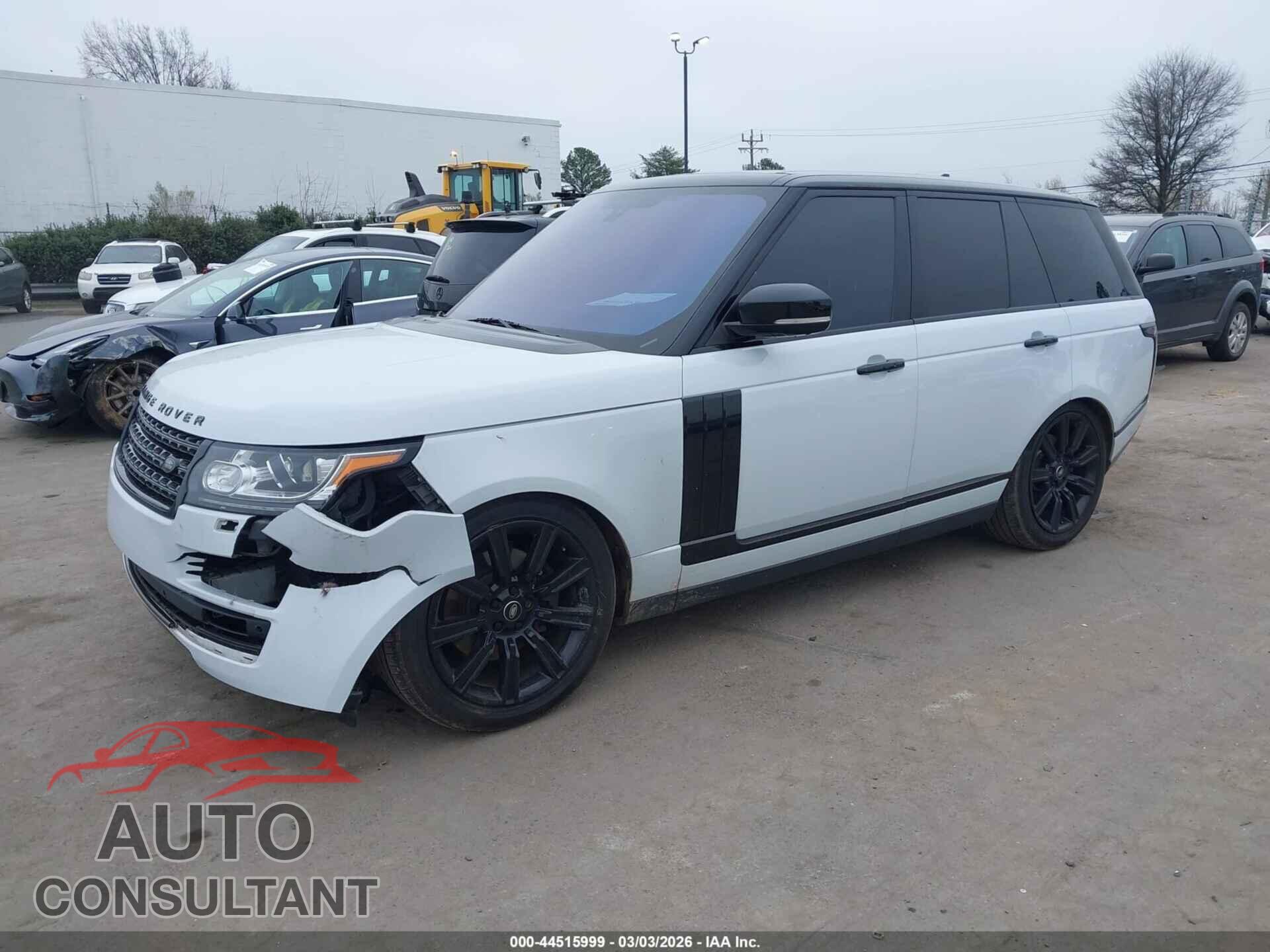 LAND ROVER RANGE ROVER 2016 - SALGS2KF7GA249558