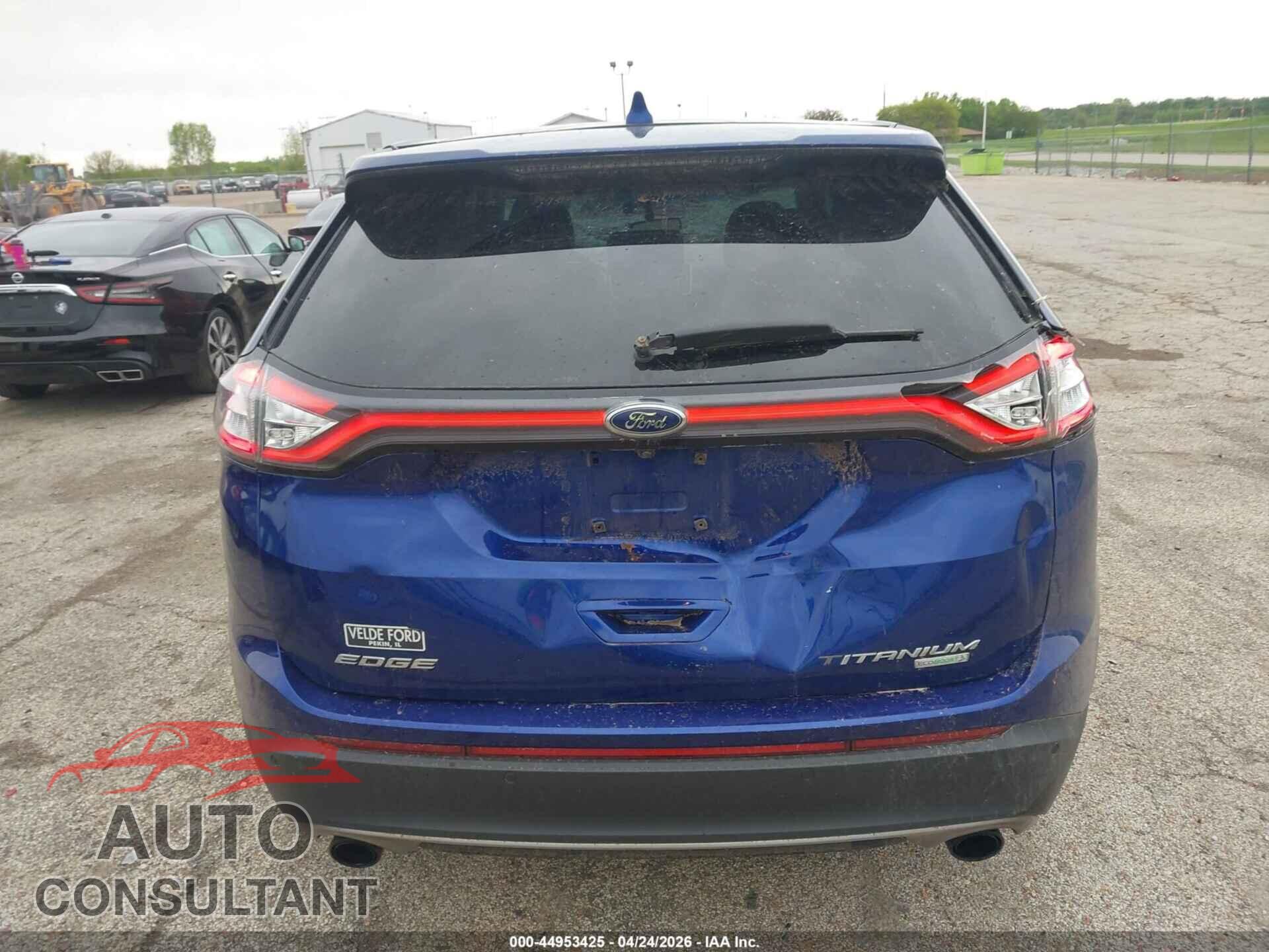 FORD EDGE 2015 - 2FMTK3K98FBB72400