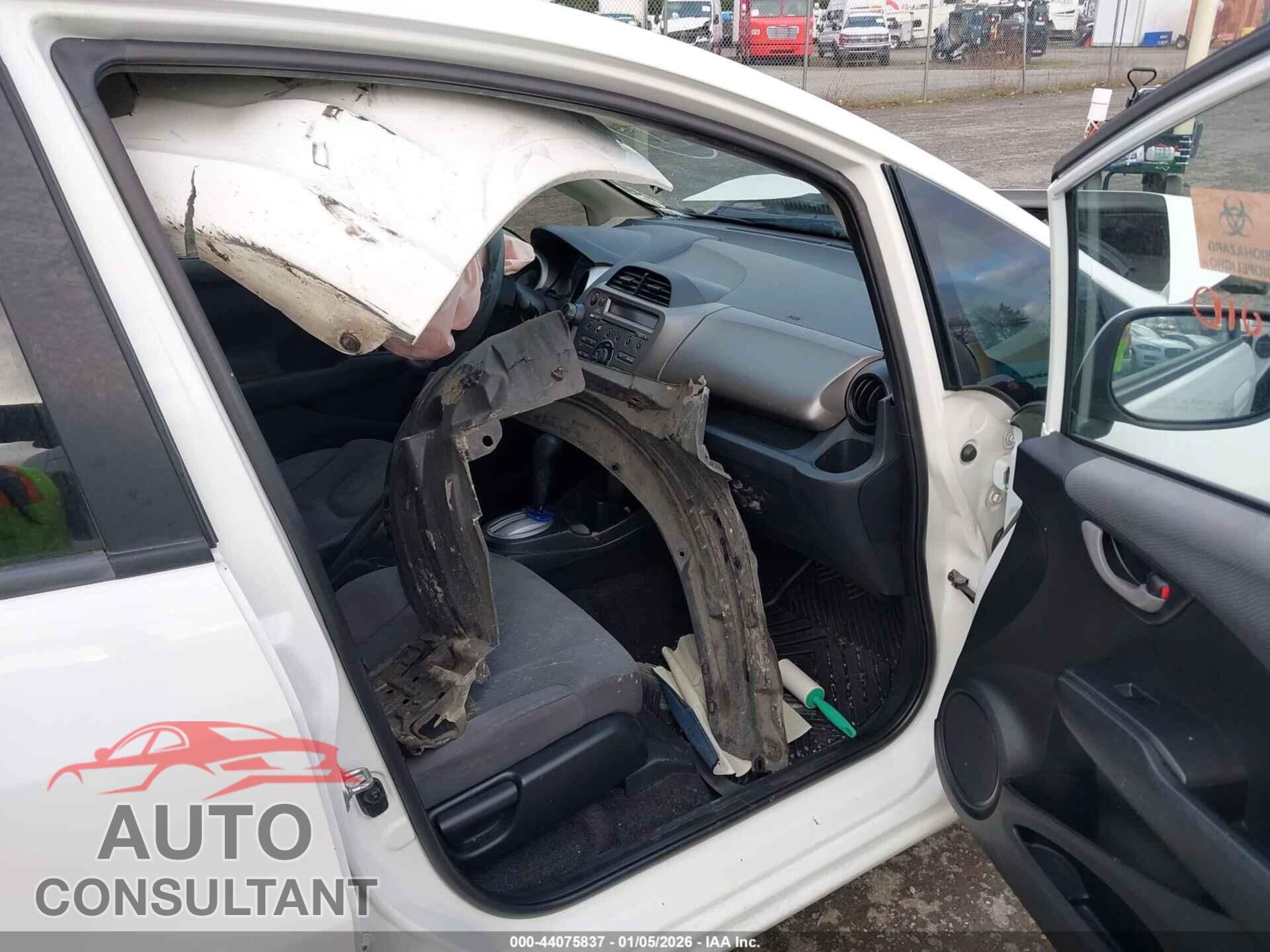 HONDA FIT 2012 - JHMGE8H37CC040901