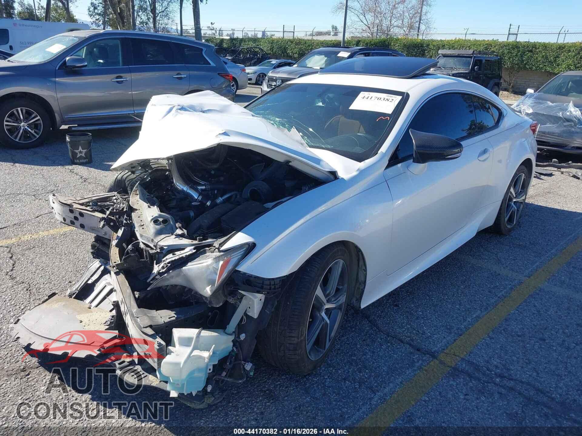 LEXUS RC 200T 2017 - JTHHA5BC4H5006899