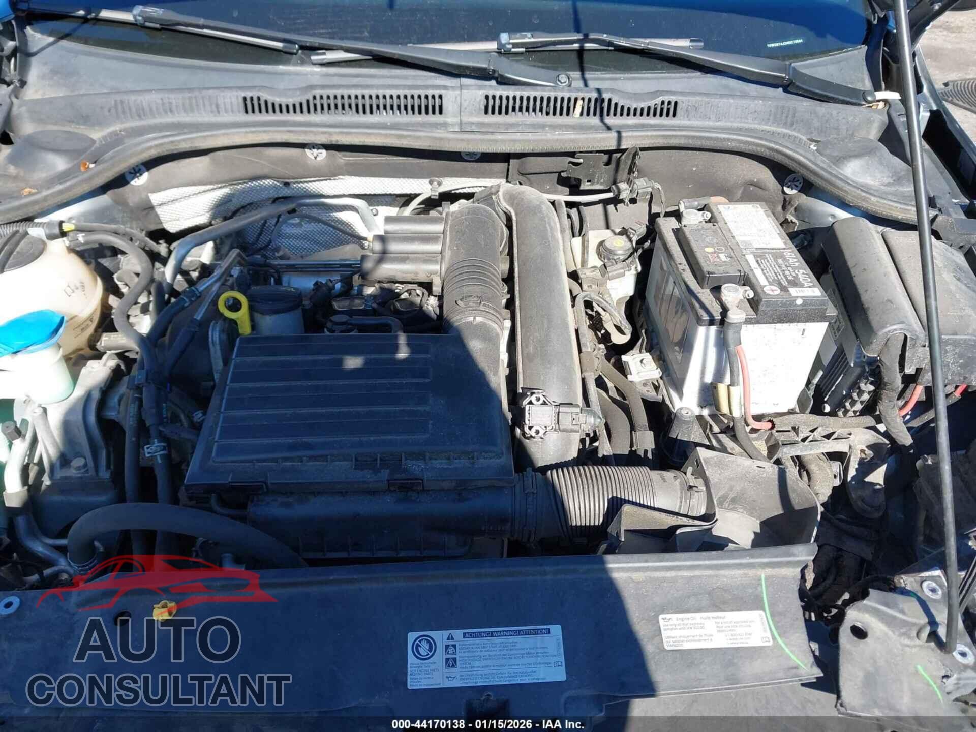 VOLKSWAGEN JETTA 2017 - 3VW2B7AJ2HM278584