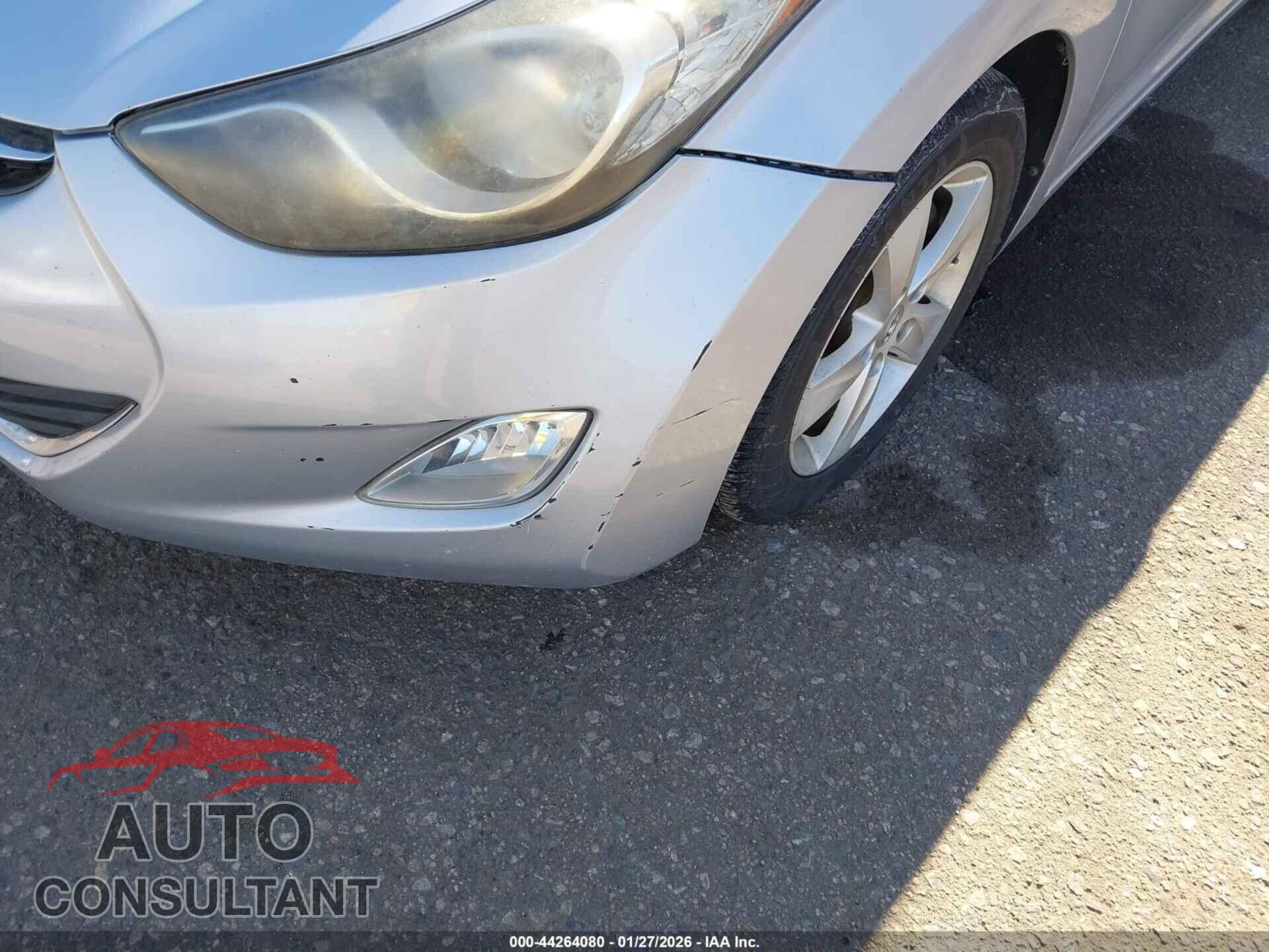 HYUNDAI ELANTRA 2012 - 5NPDH4AE6CH062148
