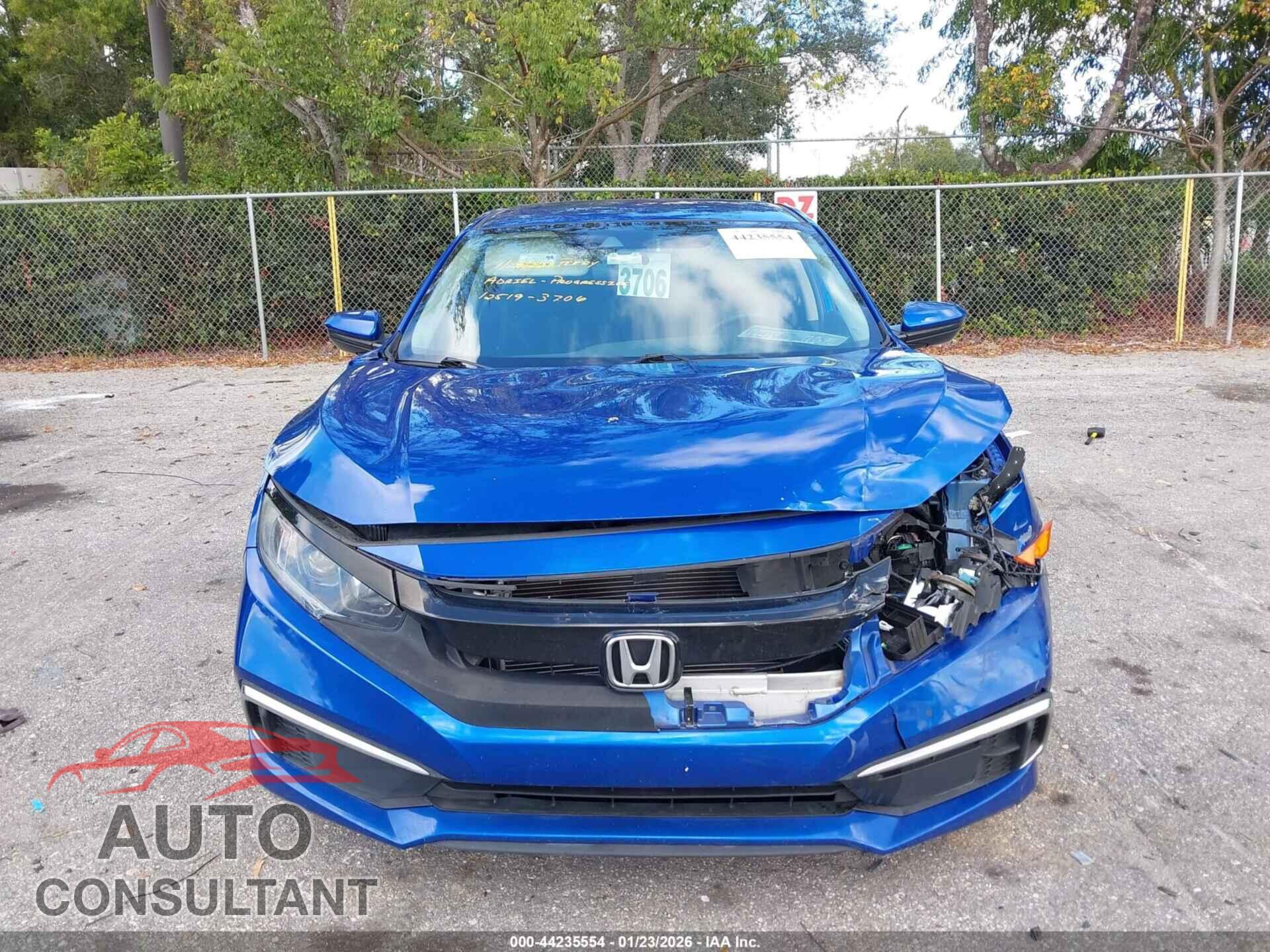 HONDA CIVIC 2020 - 19XFC2F65LE009264