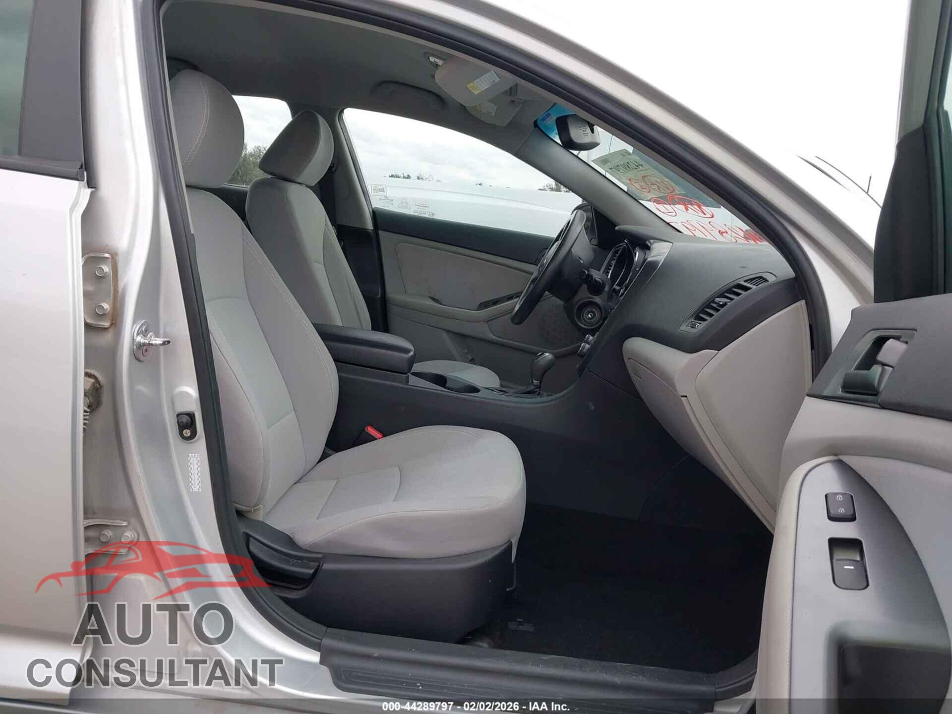 KIA OPTIMA 2013 - KNAGM4A76D5387214