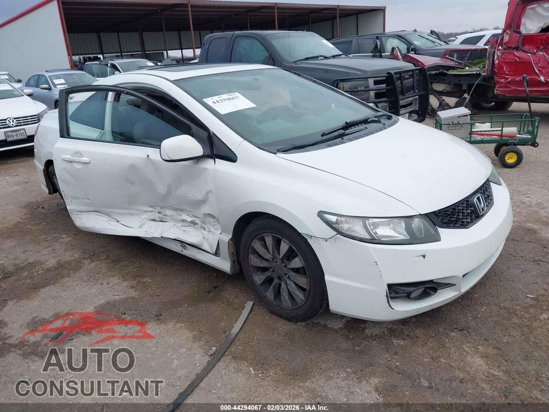 HONDA CIVIC 2010 - 2HGFG1B84AH534860