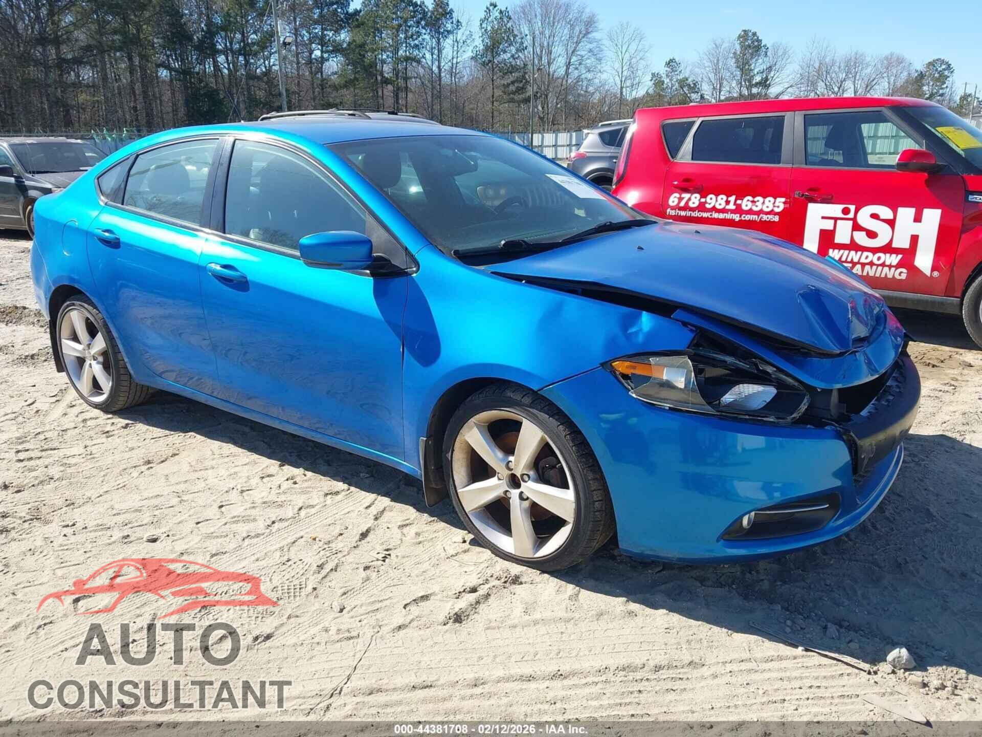 DODGE DART 2015 - 1C3CDFEB3FD247890