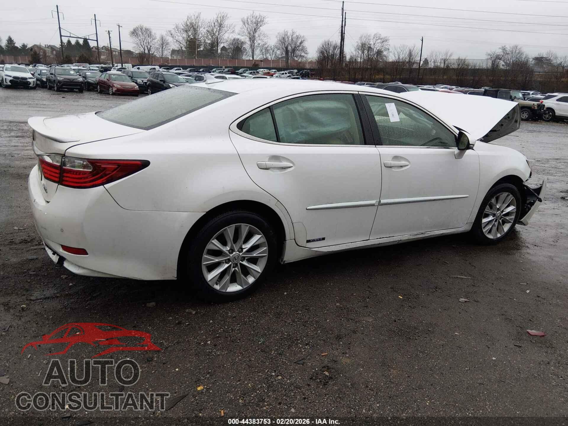 LEXUS ES 300H 2013 - JTHBW1GG3D2034247