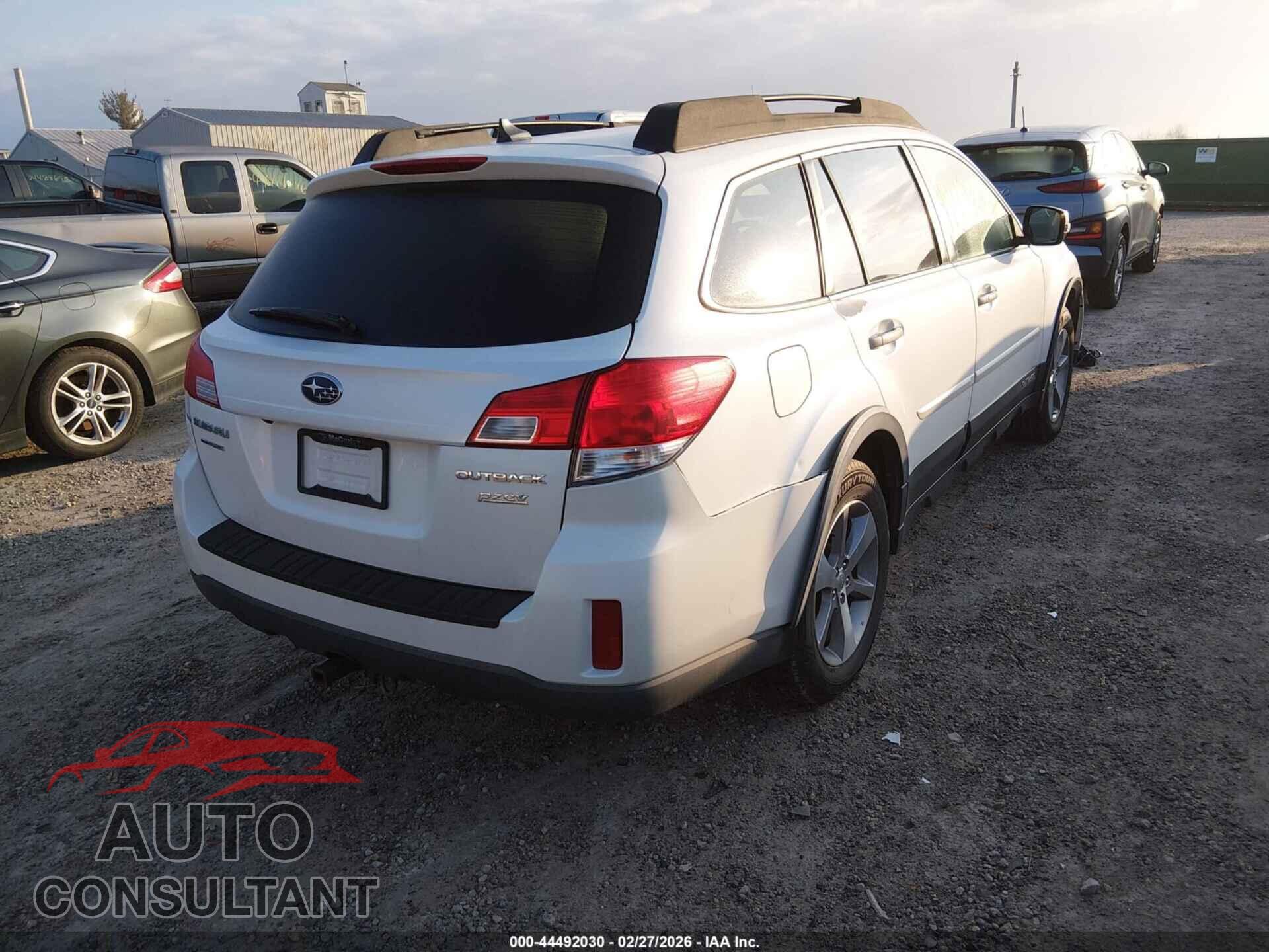SUBARU OUTBACK 2014 - 4S4BRBPC0E3280224
