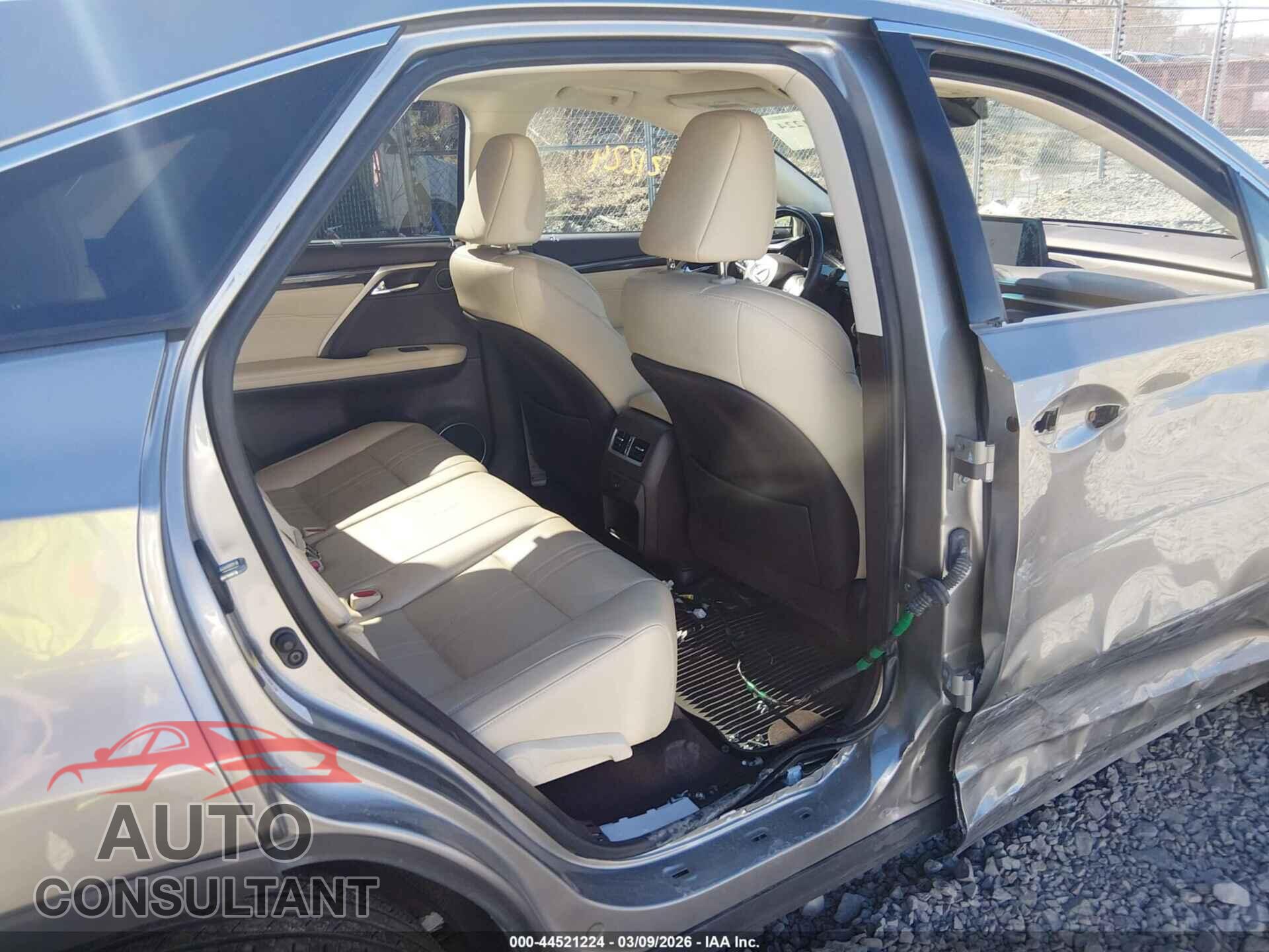 LEXUS RX 350 2017 - 2T2BZMCA6HC098202