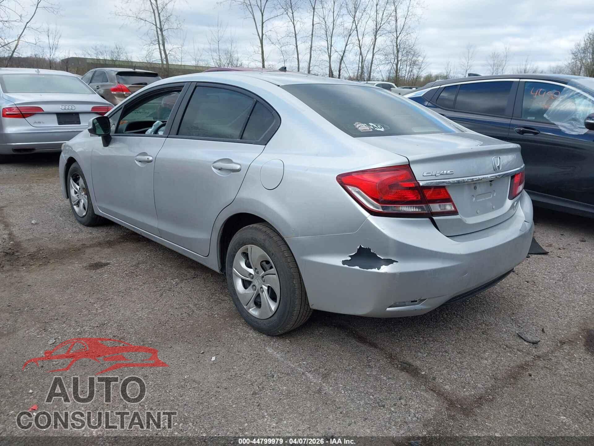 HONDA CIVIC 2013 - 2HGFB2F57DH595385