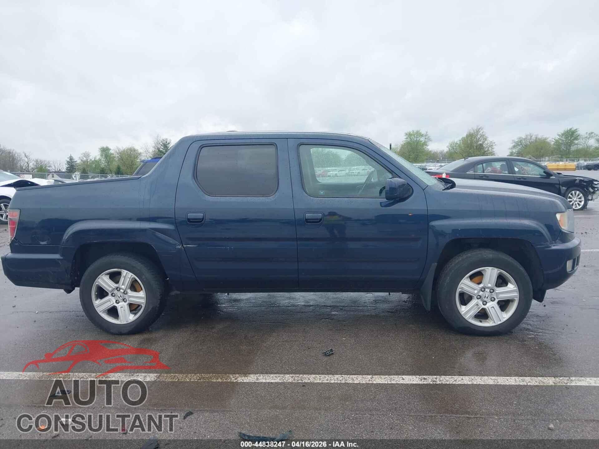 HONDA RIDGELINE 2012 - 5FPYK1F50CB459998